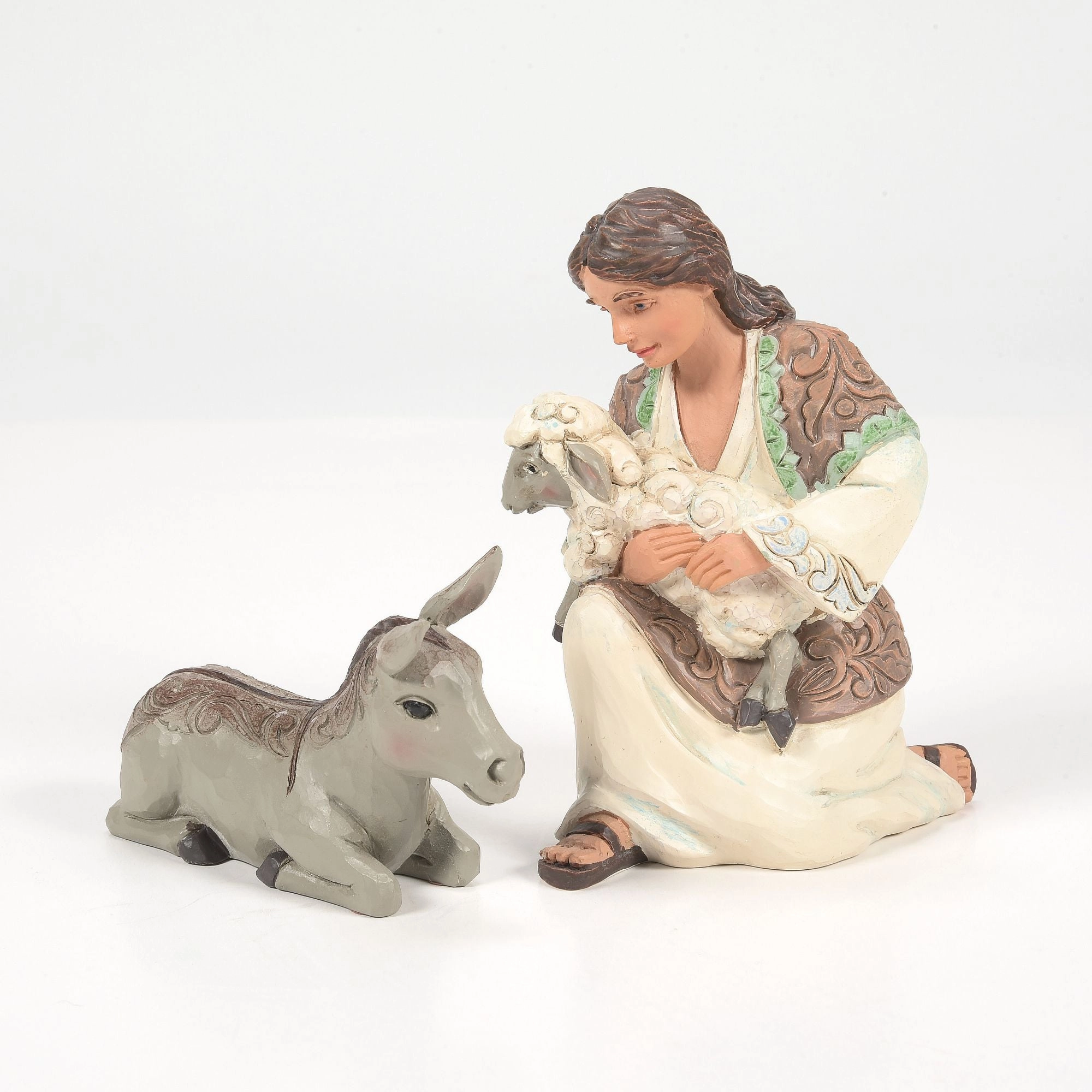 10 PC Nativity Set Figurines