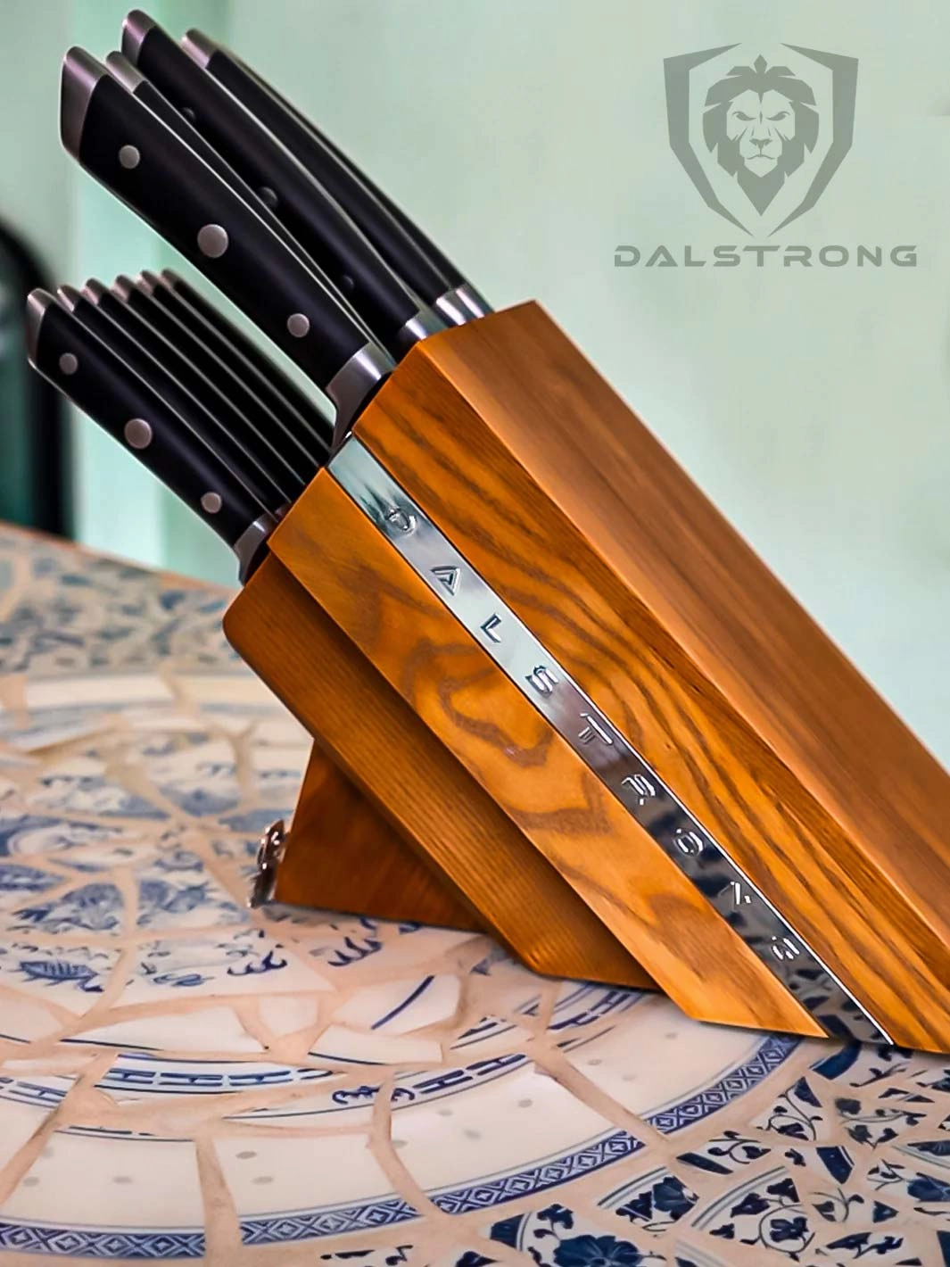 12-Piece Block Set | Black Handles | Gladiator Series | NSF Certified | Dalstrong 