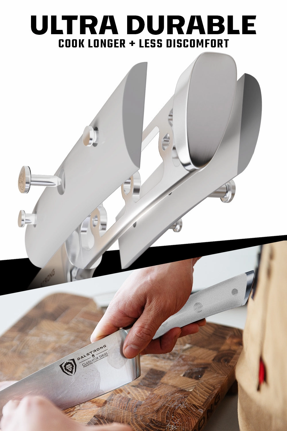 12-Piece Block Set | White Handles | Gladiator Series | NSF Certified | Dalstrong 