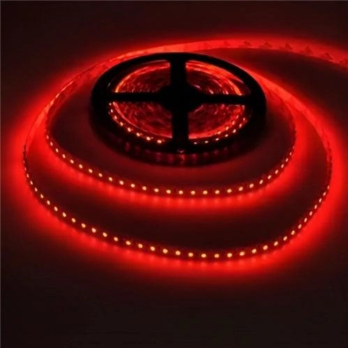 12v 8mm 2835 120 LED Luma Strip Light IP20 5m Roll Red Bing Light LED strip lights,ambient lighting,LED lights