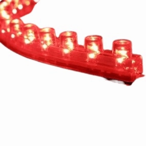12v 96 LED Single-Color LED Strip Light IP65 1m Red LED strip lights,ambient lighting,LED lights