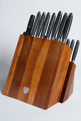 18 Piece Colossal Knife Set with Block | Gladiator Series | Knives NSF Certified knife set,kitchen knives,cooking tools
