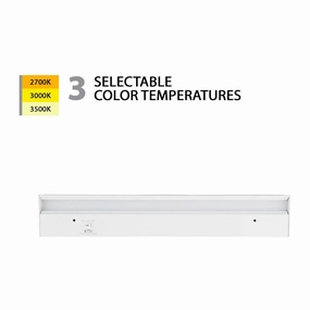 18" LED Light Bar 3-CCT with Rocker Switch LED strip lights,ambient lighting,LED lights