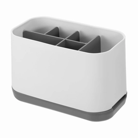 1 Pcs Removable Toothbrush Holder Toothbrush Organizer for Bathroom Gray White - Gray White toothbrush holder,bathroom cup,bathroom organizer