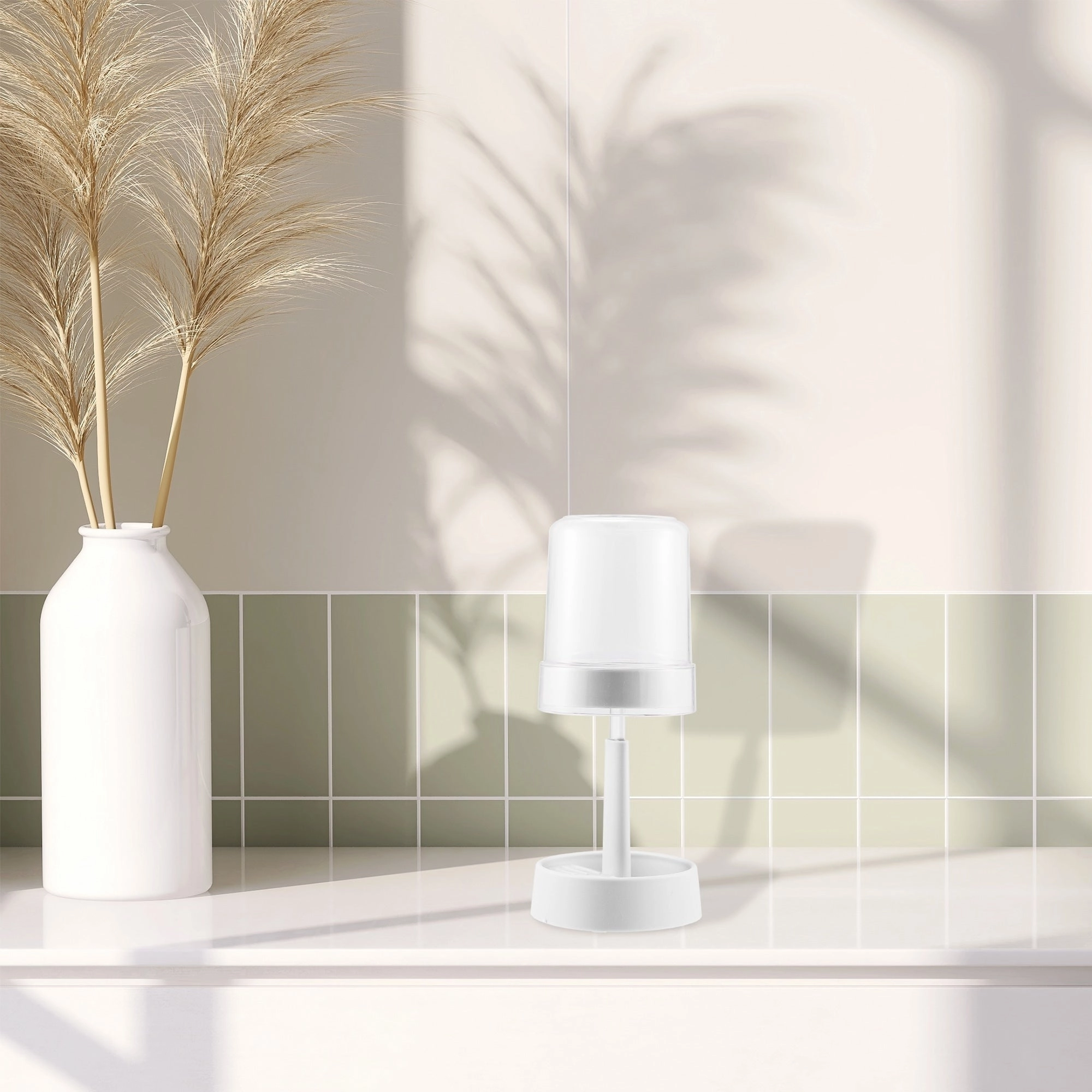 1 Pcs Toothbrush Holder with Cover Electric Toothbrush Holder 10.63"