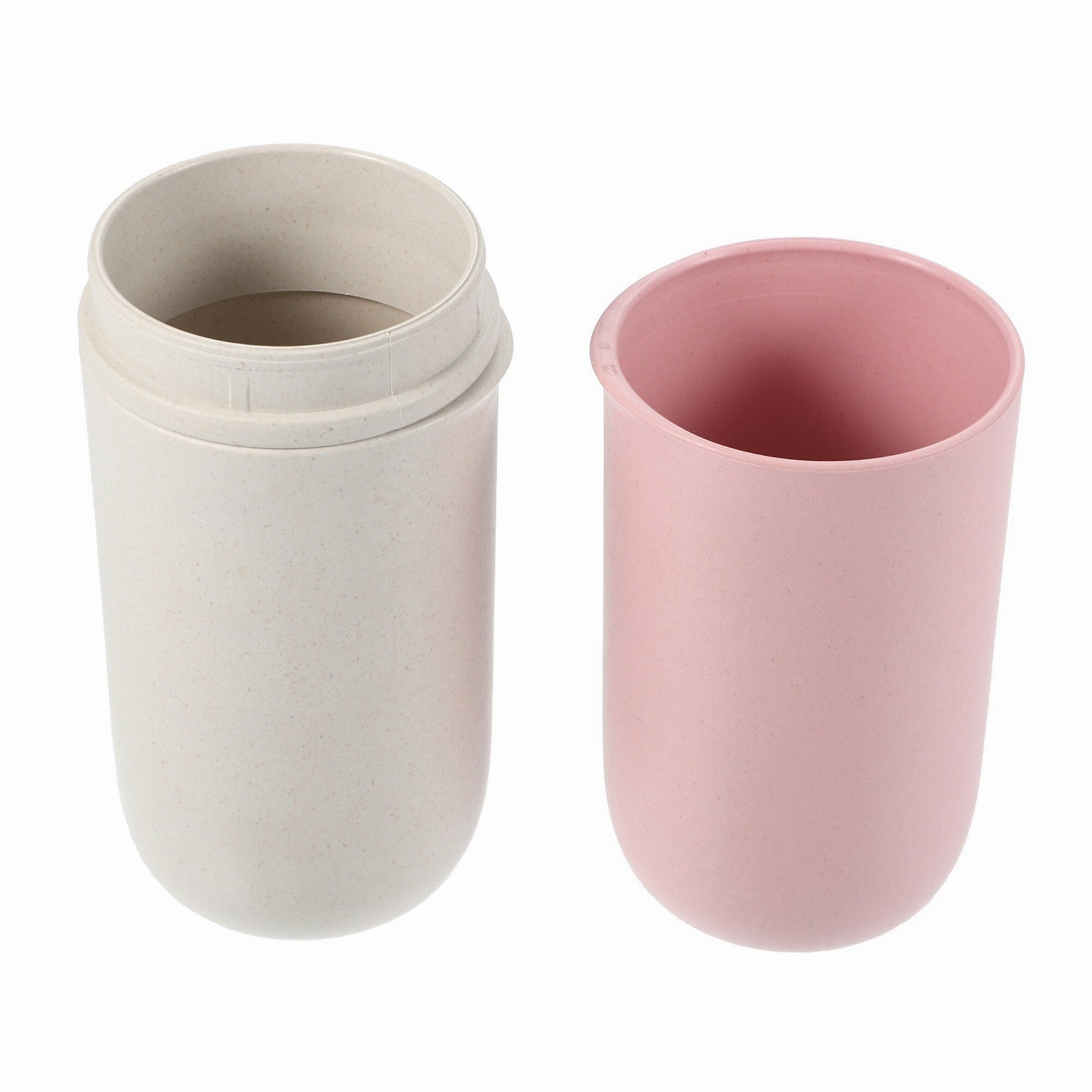 1 Pcs Toothbrush Holders Cases Bamboo Fiber 7.87"x2.48"x2.36"