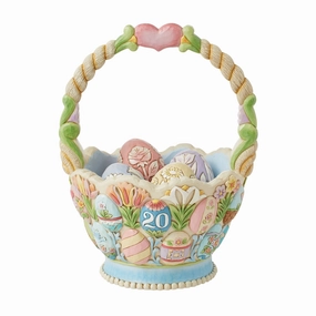 20th Annual Easter Basket figurines,decorative figurines,home accents