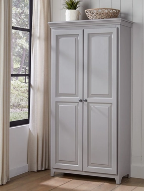 2 Door Pine Pantry storage cabinet,organizer,furniture storage