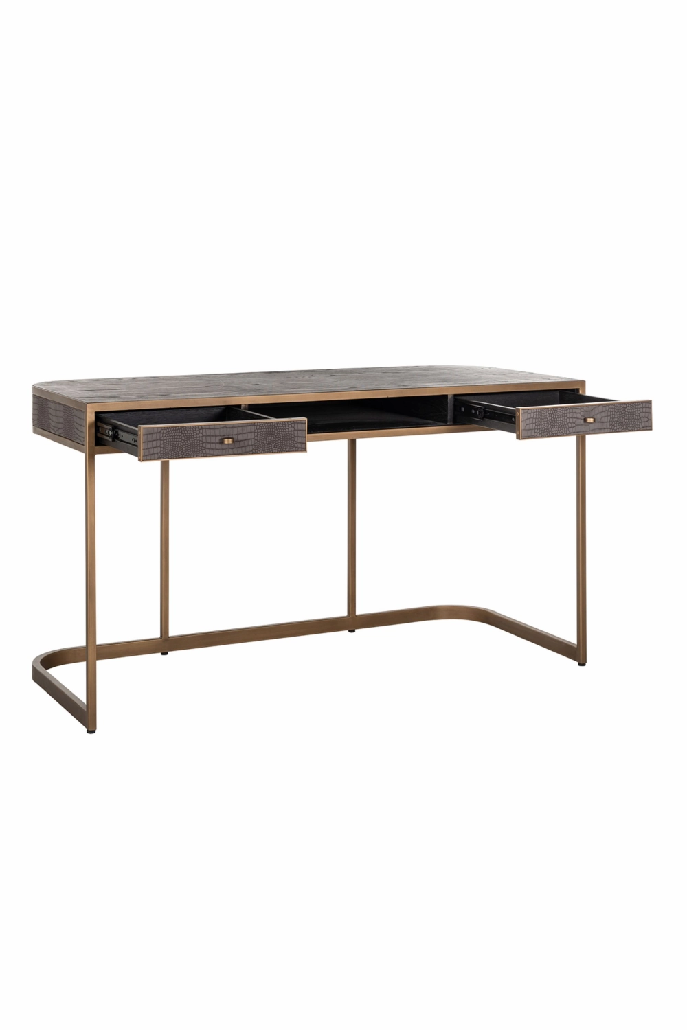 2-Drawer Curved Desk | OROA Classio