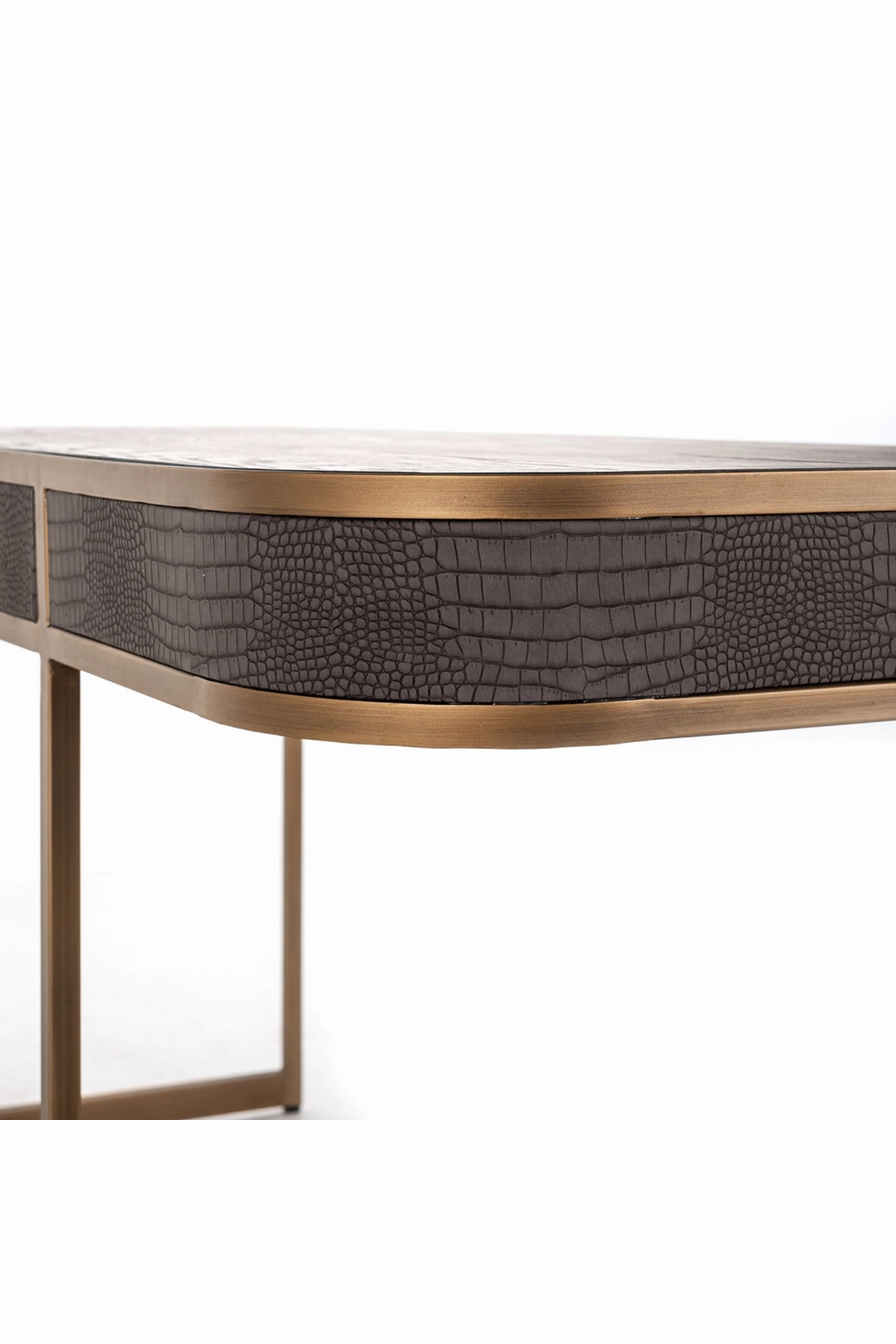 2-Drawer Curved Desk | OROA Classio