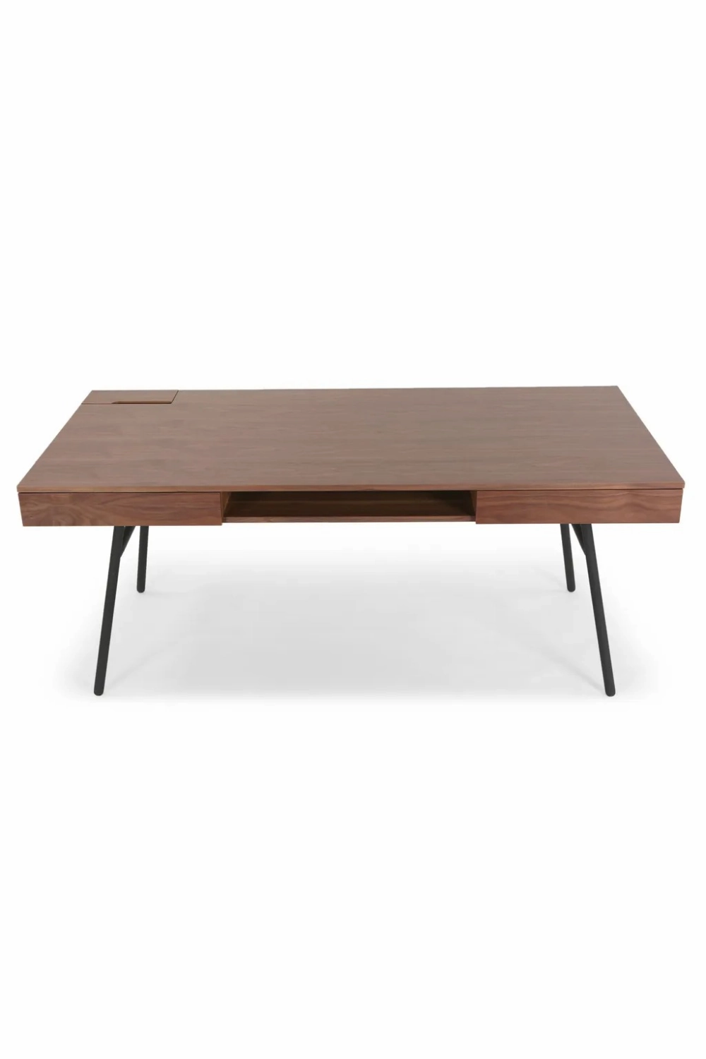 2-Drawer Walnut Desk | NV Gallery Solomon desk,home desk,workstation