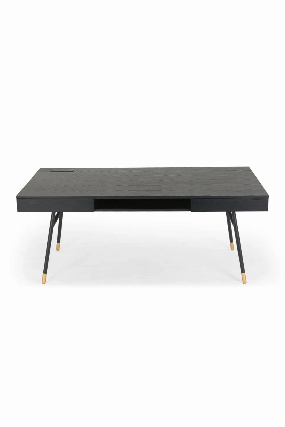 2-Drawer Walnut Desk | NV Gallery Solomon