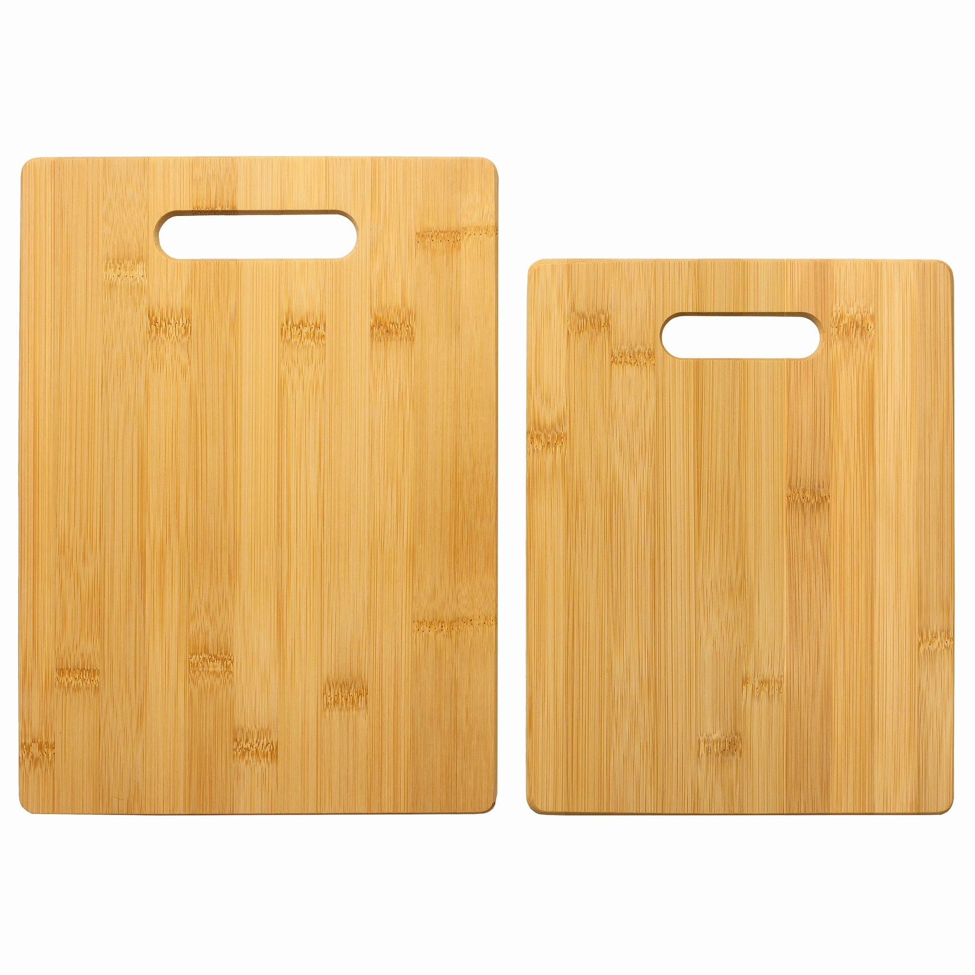 2-Piece Bamboo Cutting Board Set