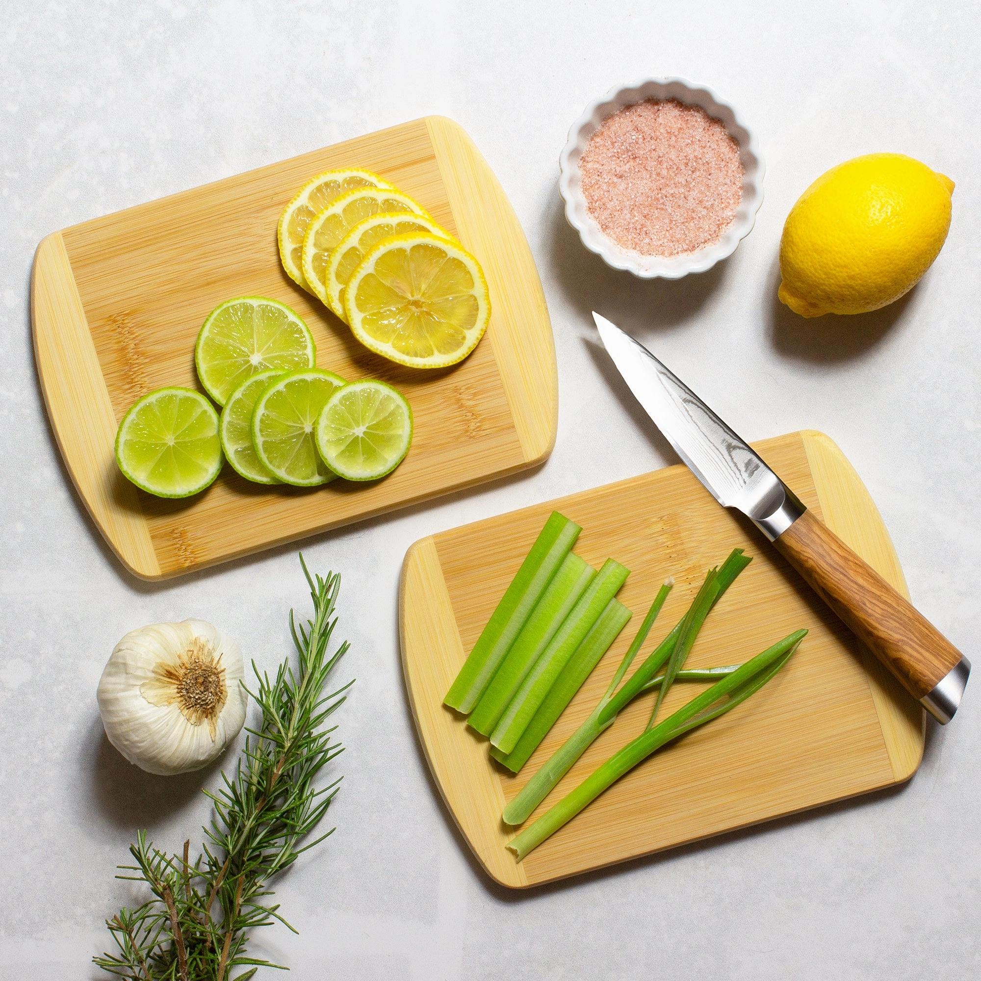 2-Piece Set 2-Tone Small Cutting Boards