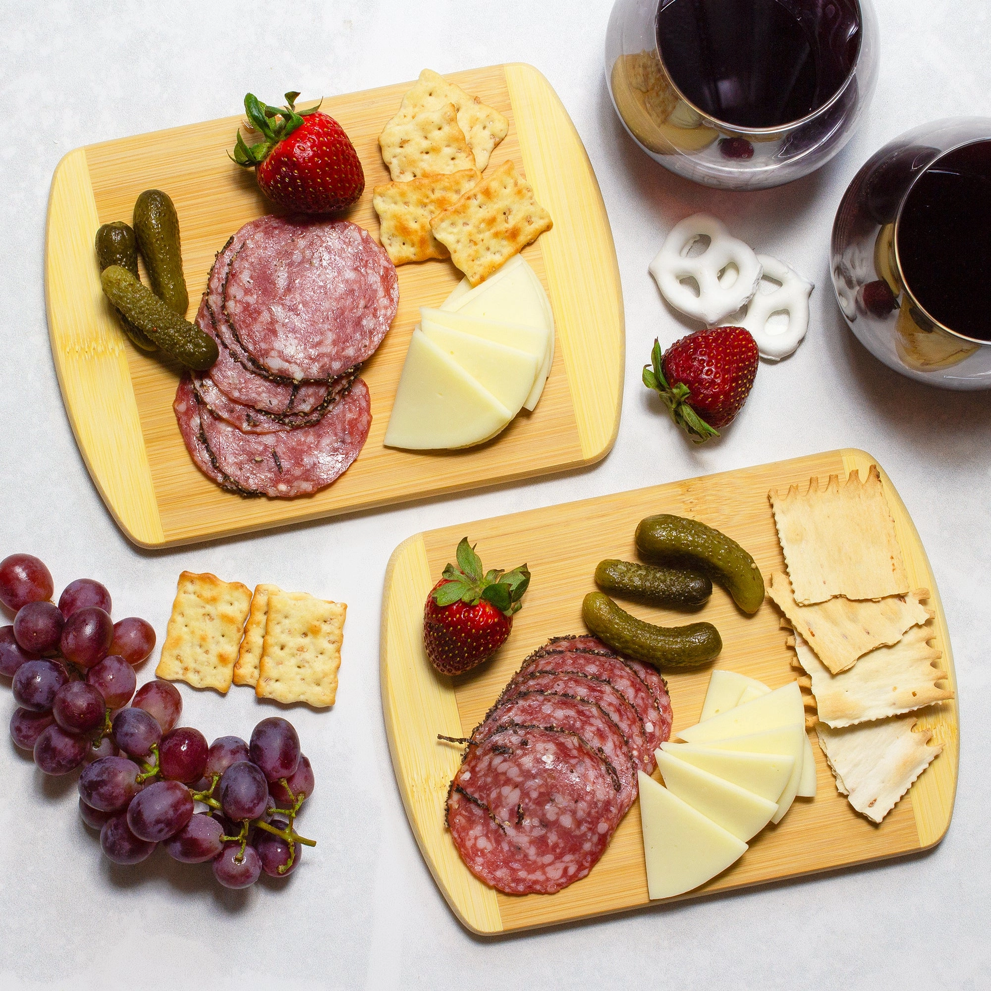 2-Piece Set 2-Tone Small Cutting Boards