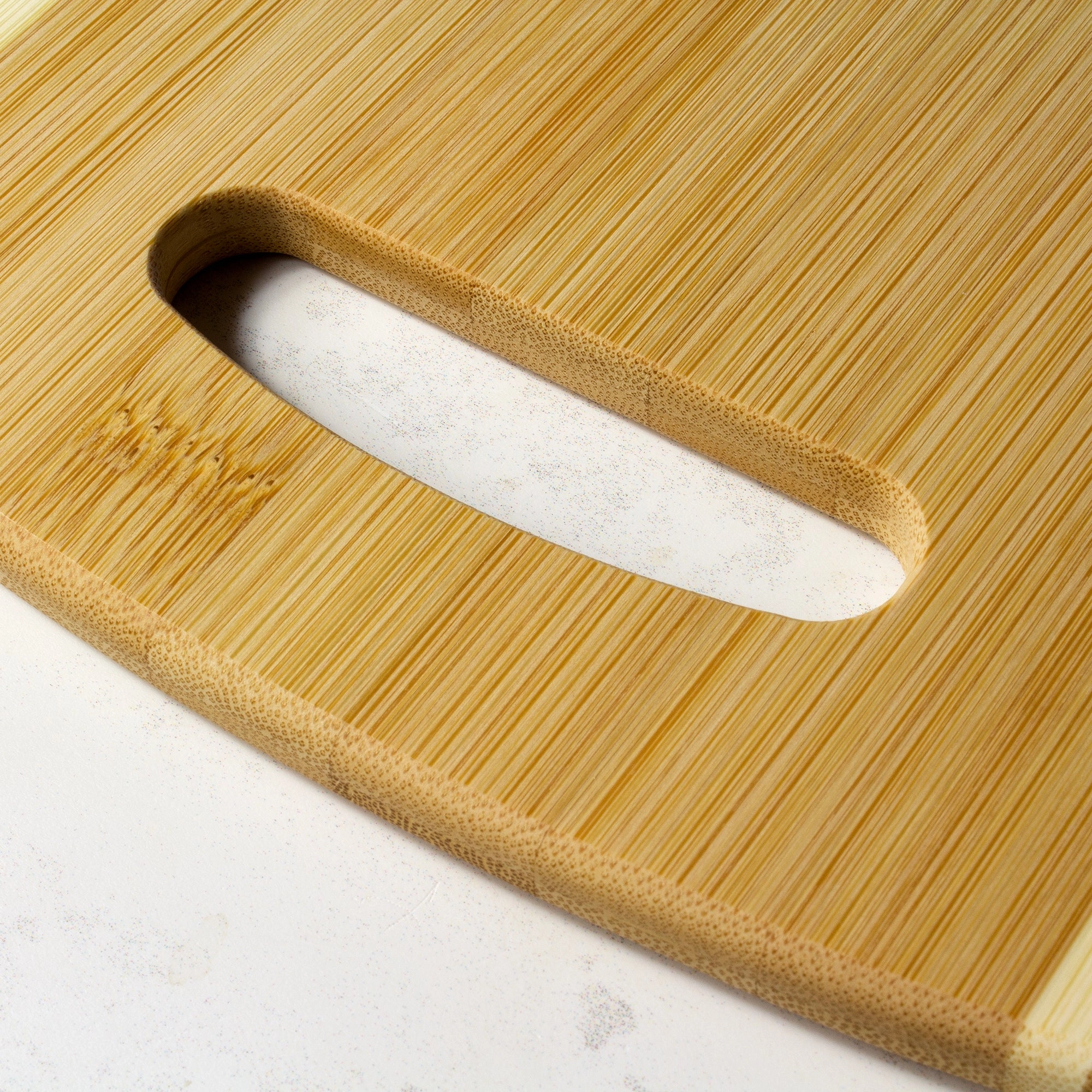 2-Piece Striped Bamboo Cutting Board Set