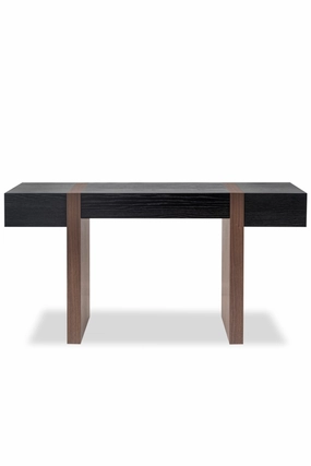 2-Tone Wooden Desk | Liang & Eimil Borgo desk,home desk,workstation
