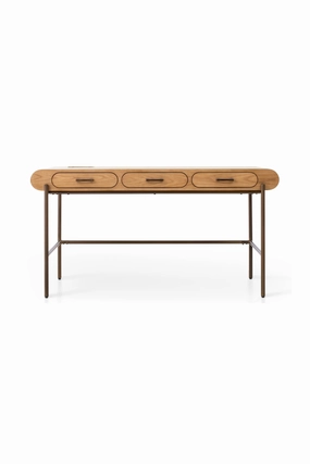 3-Drawer Wooden Desk | NV Gallery Drysdale desk,home desk,workstation