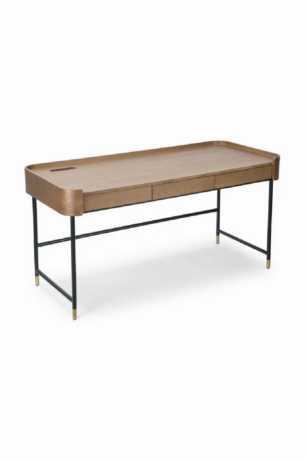 3-Drawer Wooden Desk | NV Gallery Jeffrey