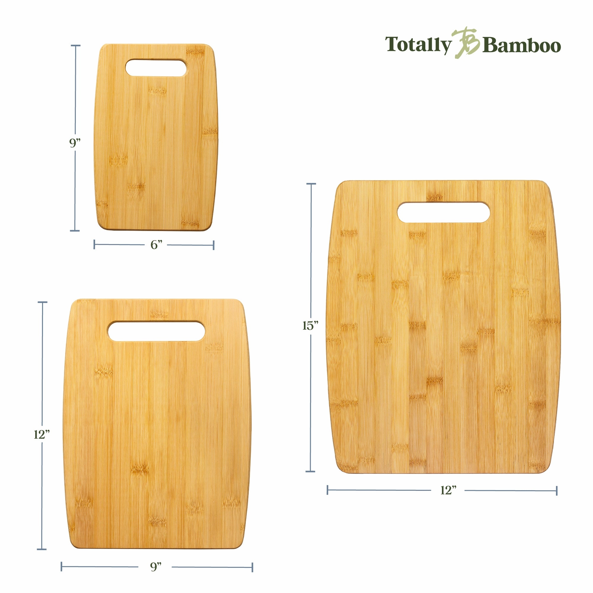 3-Piece Cutting Board Set