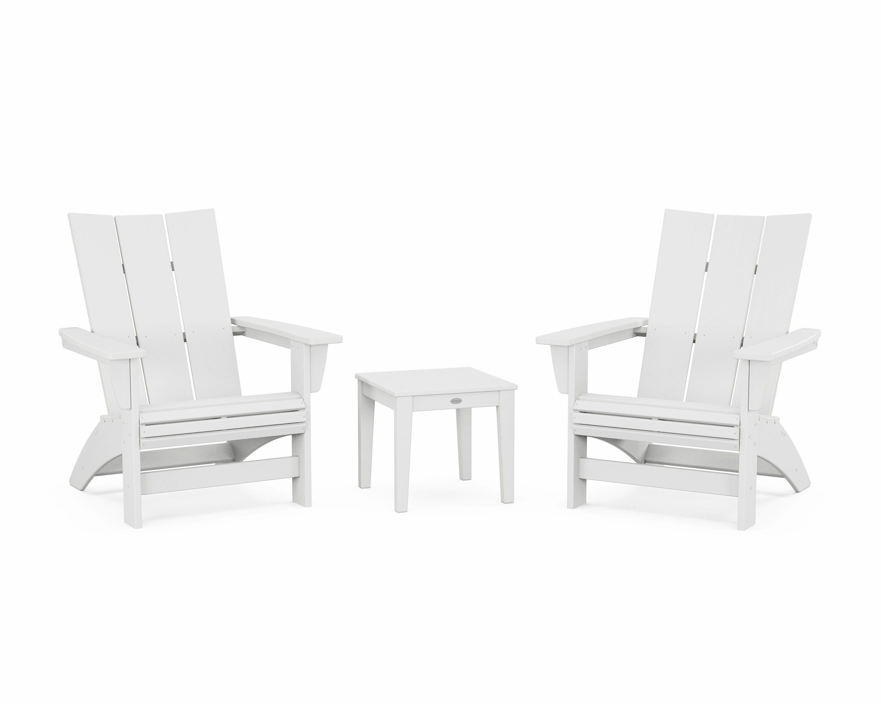 3-Piece Modern Grand Adirondack Set