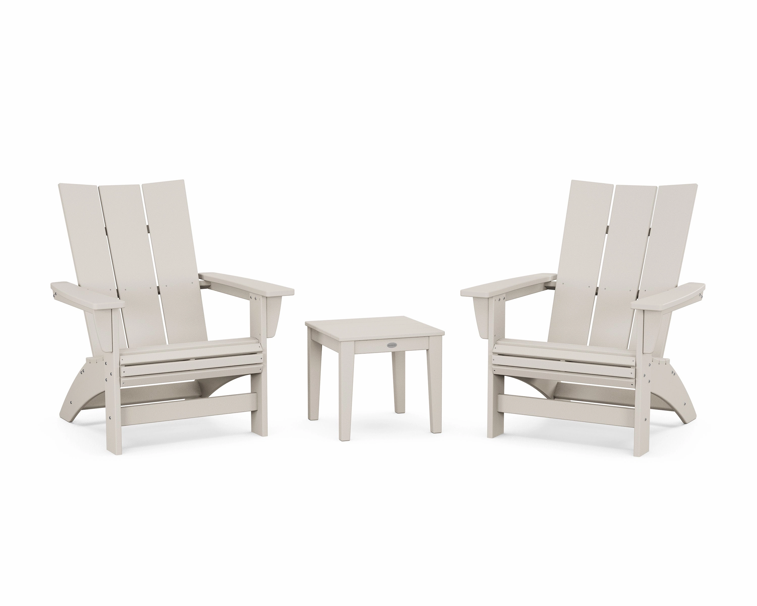 3-Piece Modern Grand Adirondack Set