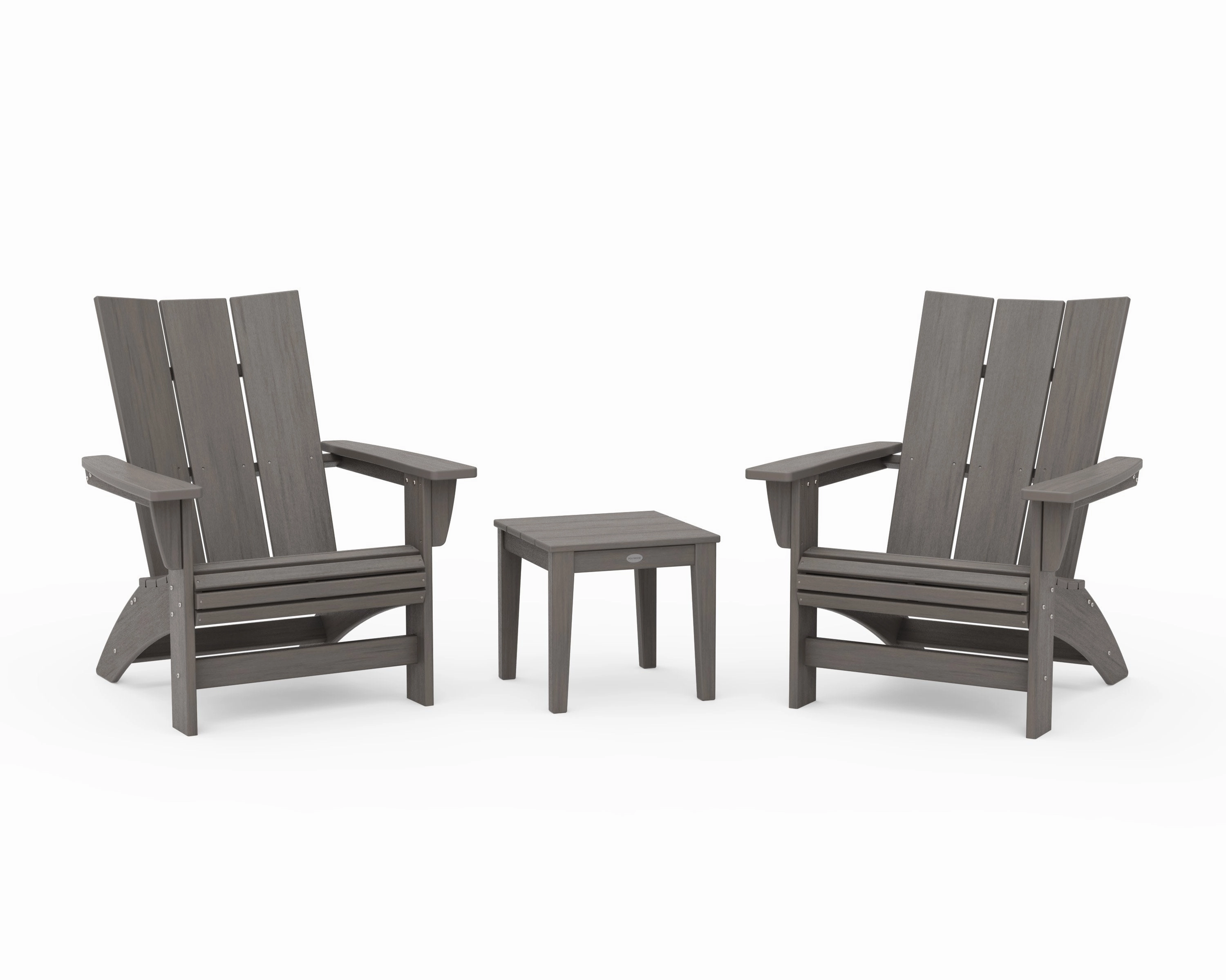3-Piece Modern Grand Adirondack Set