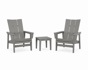 3-Piece Modern Grand Upright Adirondack Set chairs,dining chairs,home seating
