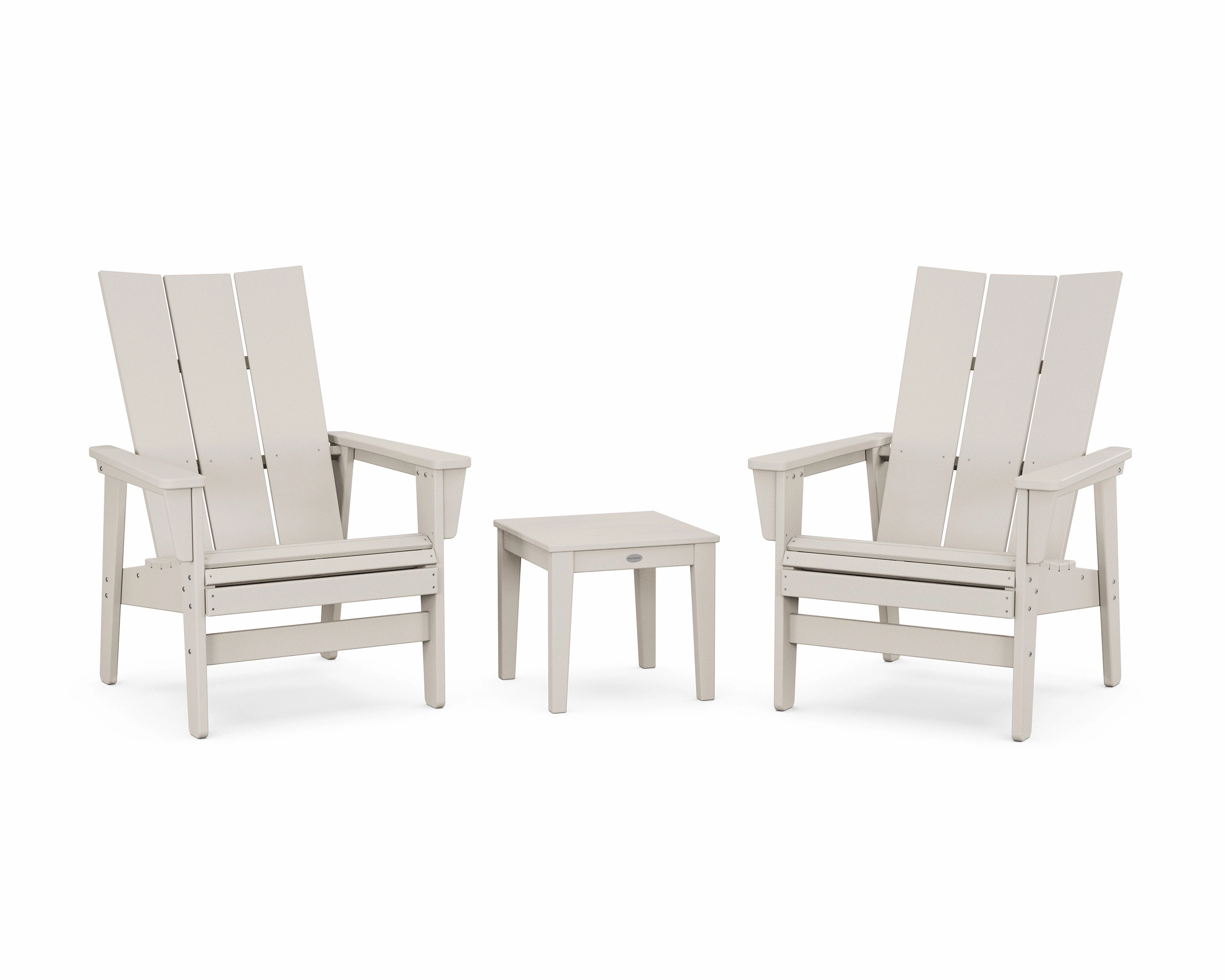 3-Piece Modern Grand Upright Adirondack Set