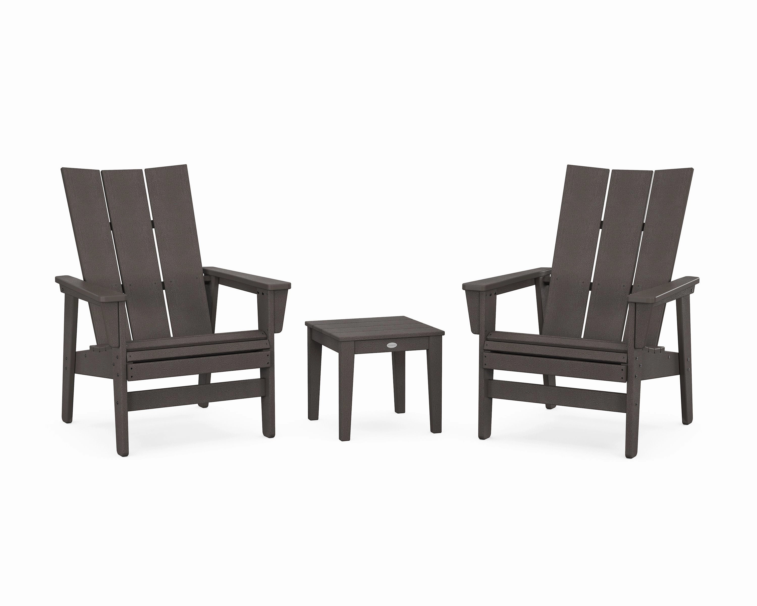 3-Piece Modern Grand Upright Adirondack Set