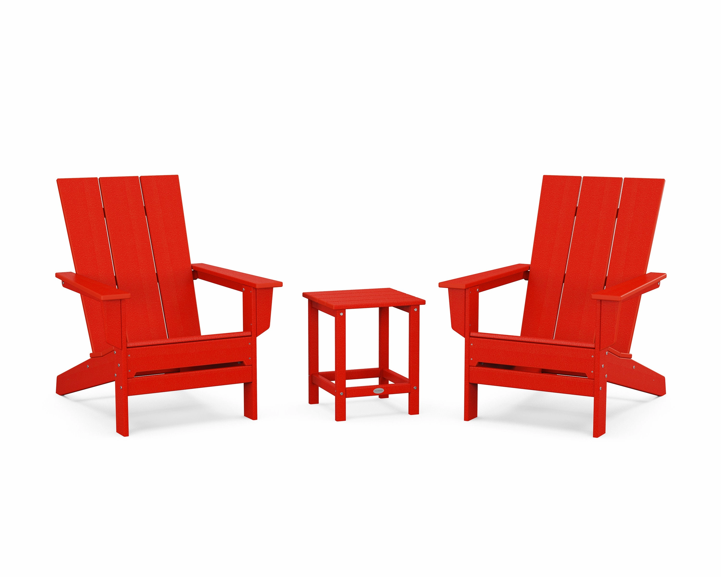 3-Piece Modern Studio Adirondack Set