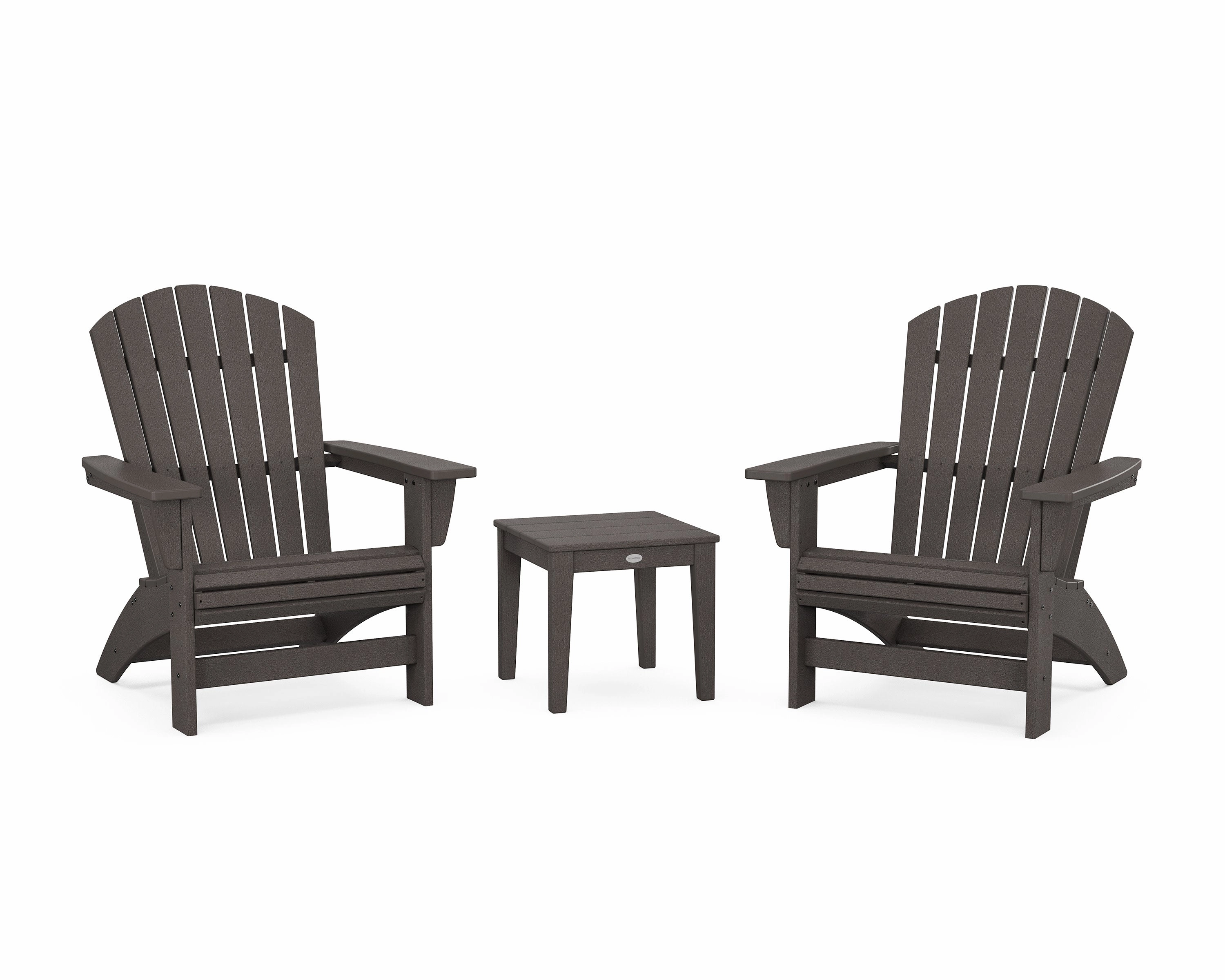3-Piece Nautical Grand Adirondack Set