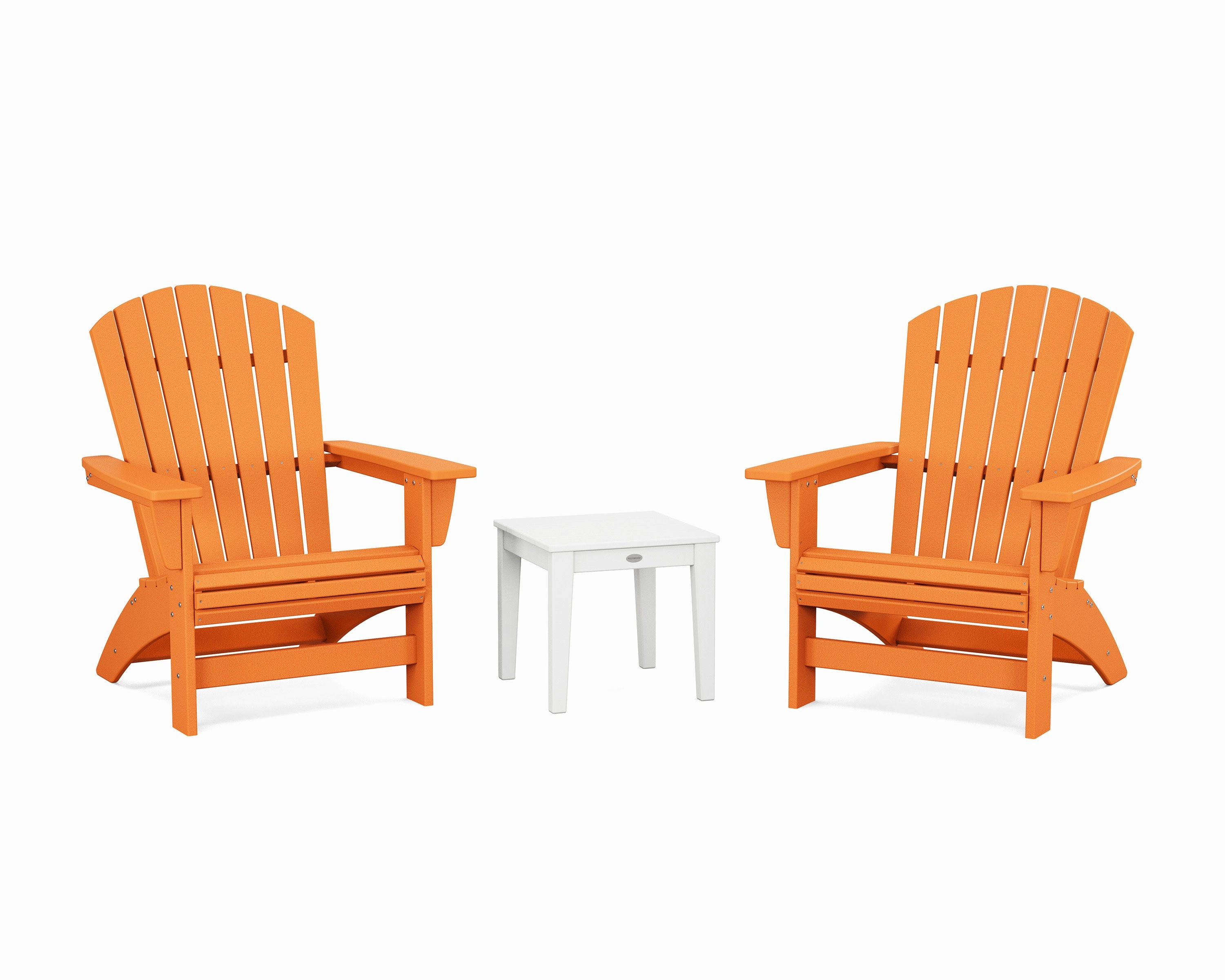 3-Piece Nautical Grand Adirondack Set