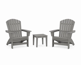 3-Piece Nautical Grand Adirondack Set chairs,dining chairs,home seating
