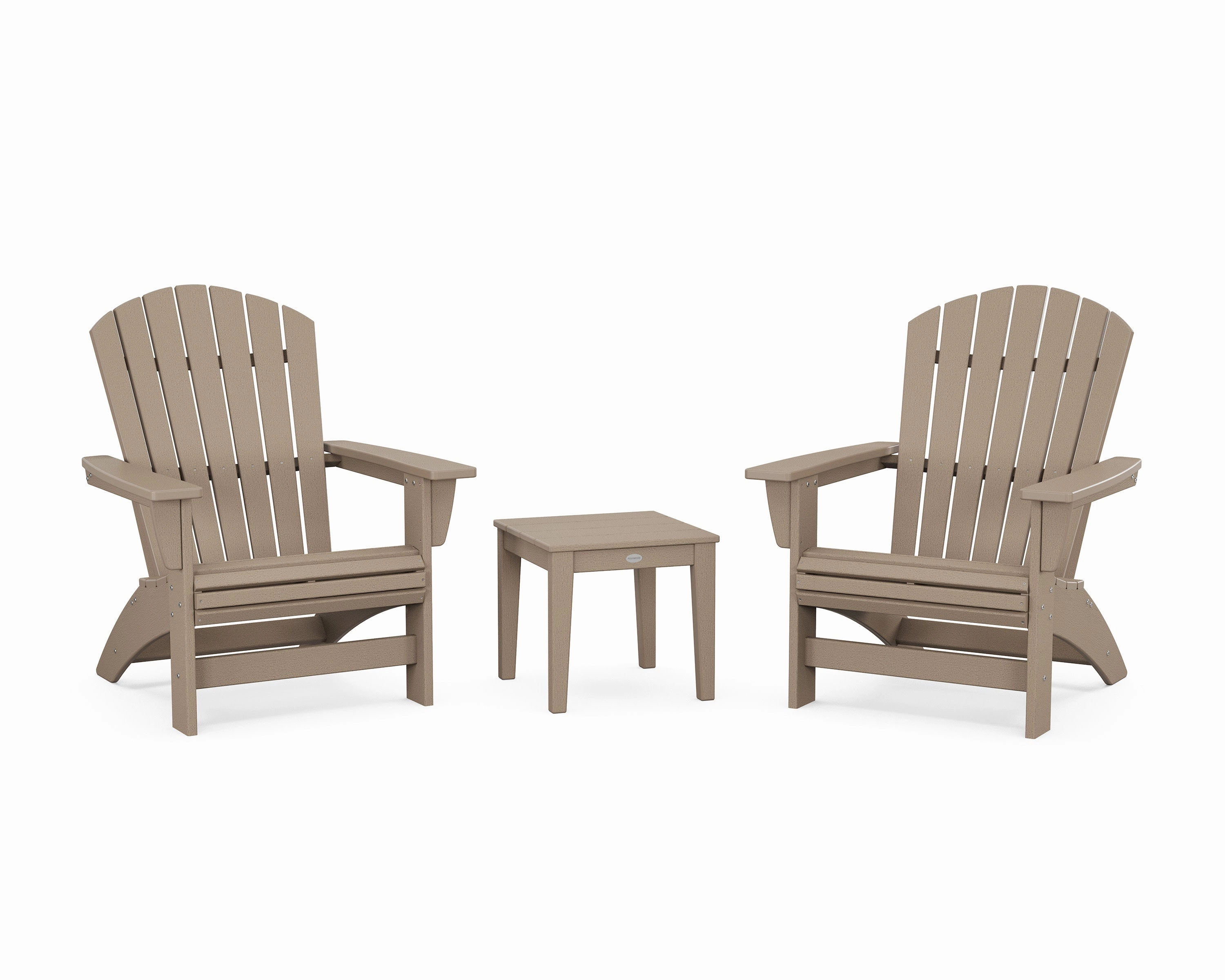 3-Piece Nautical Grand Adirondack Set