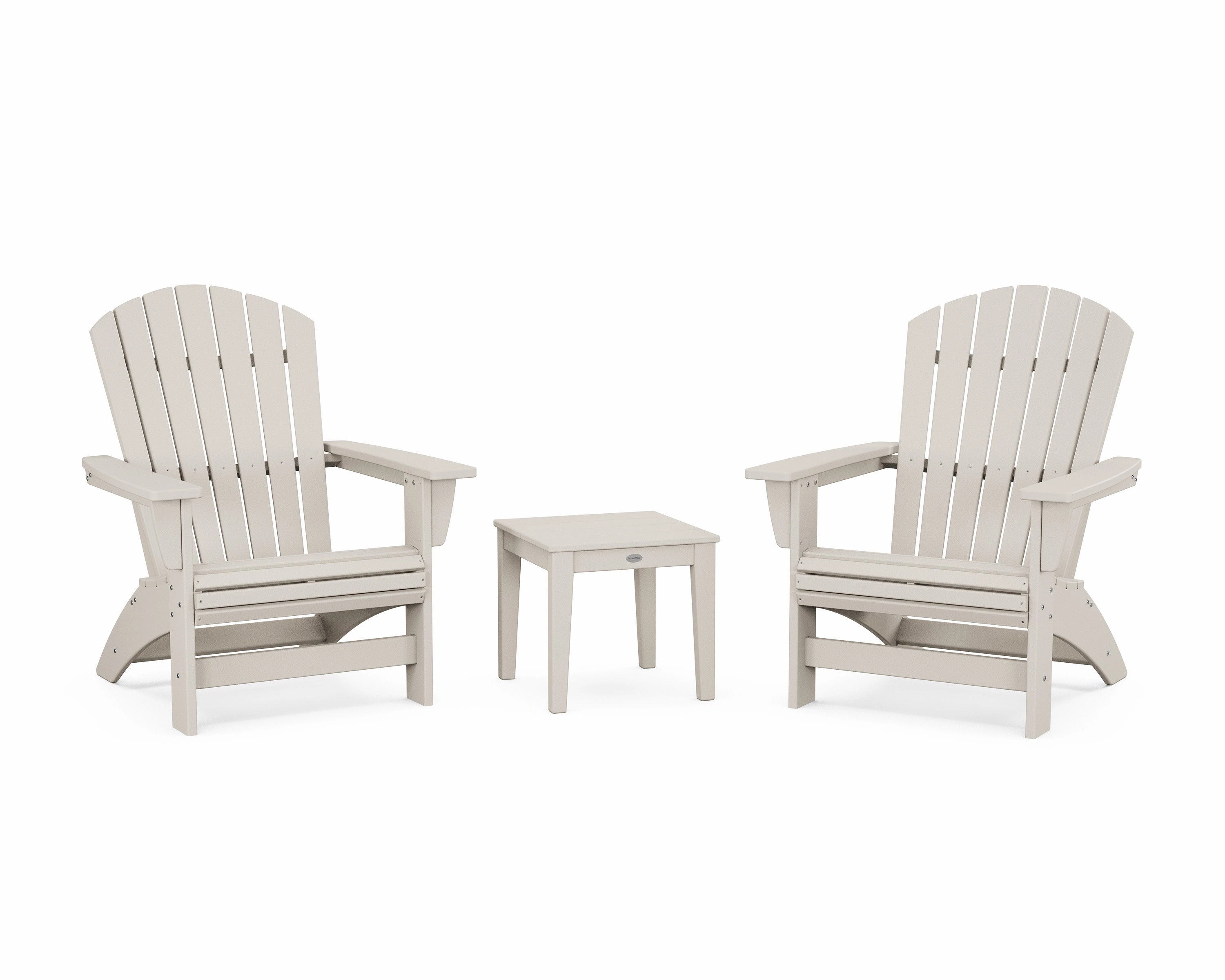 3-Piece Nautical Grand Adirondack Set