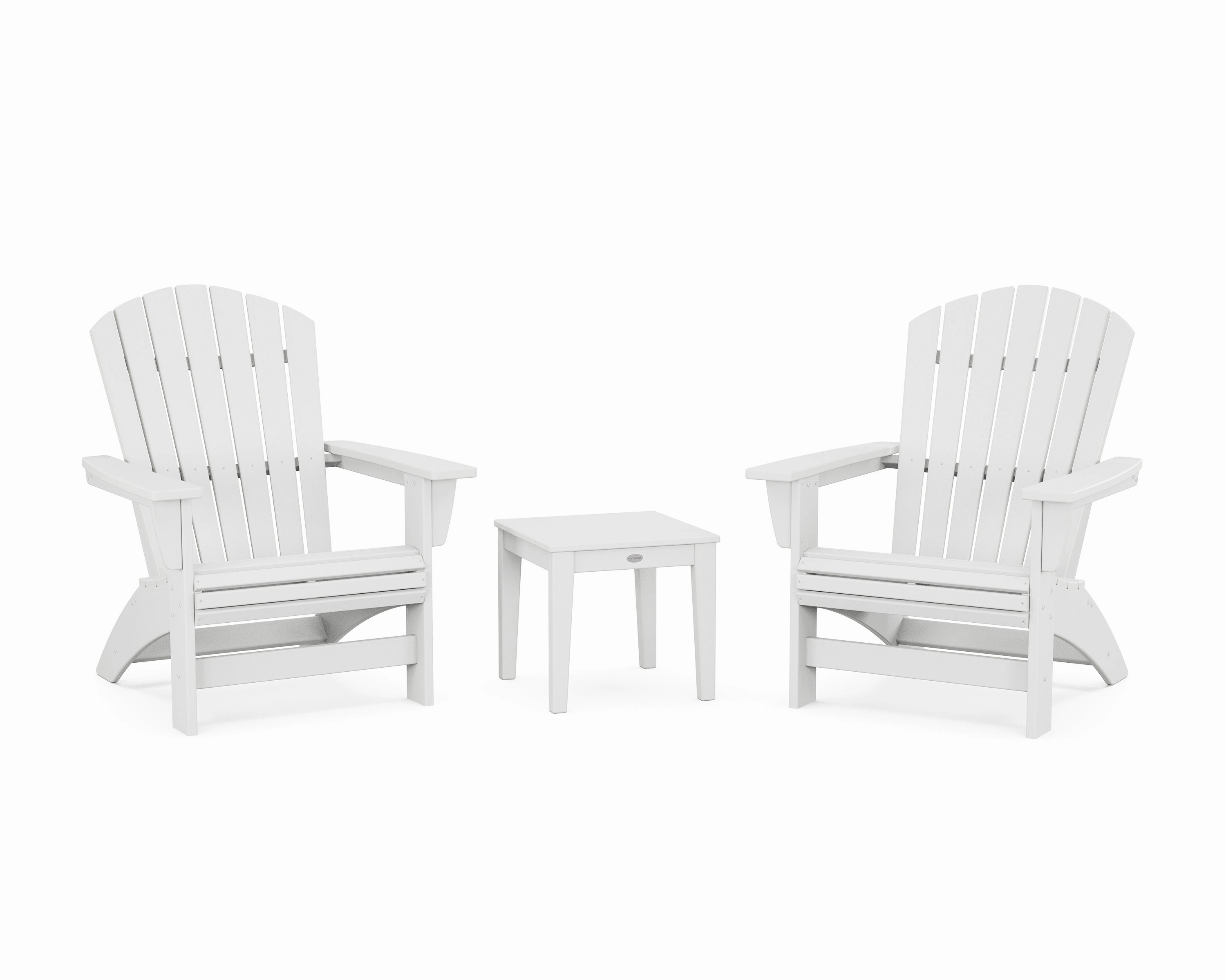 3-Piece Nautical Grand Adirondack Set