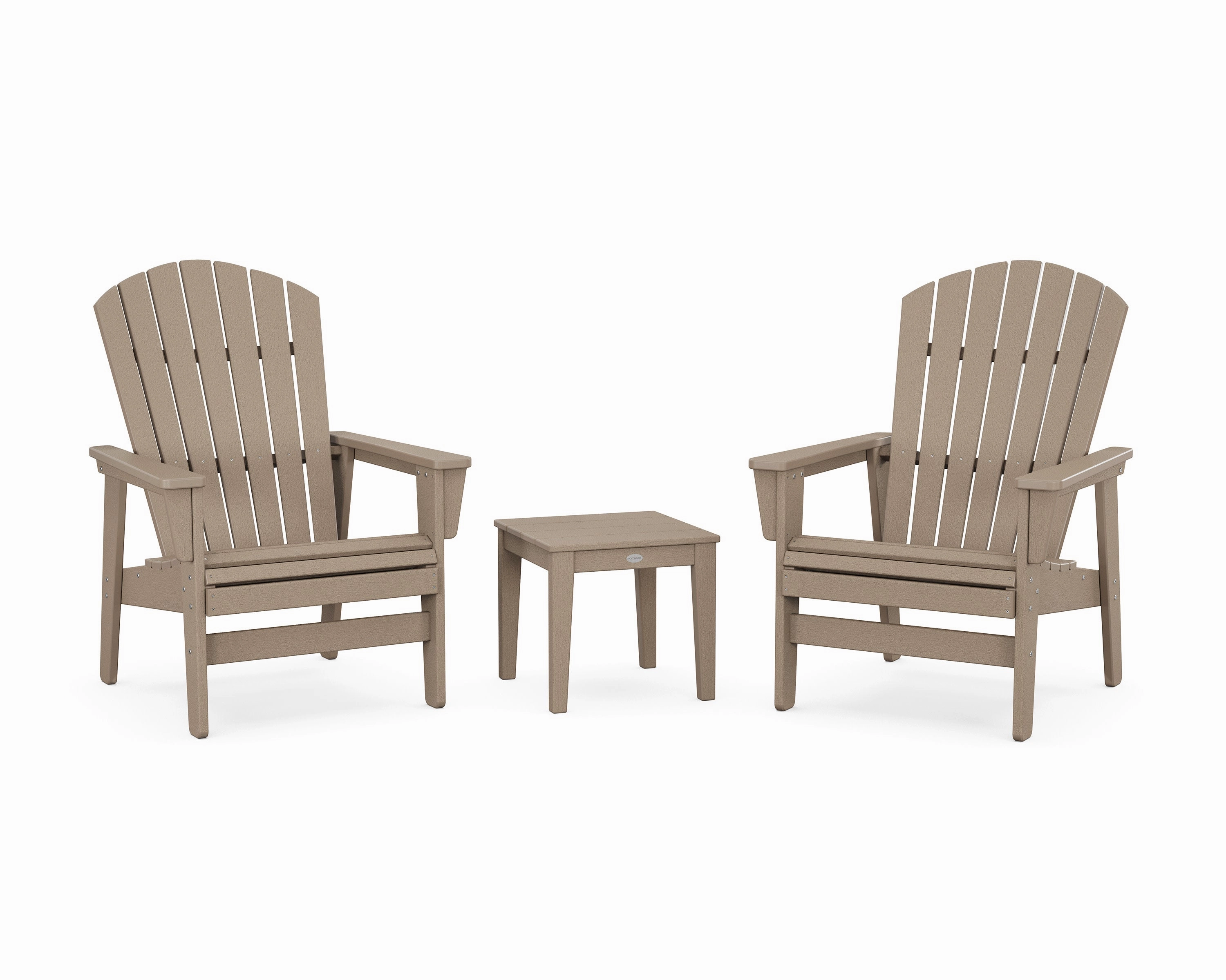 3-Piece Nautical Grand Upright Adirondack Set