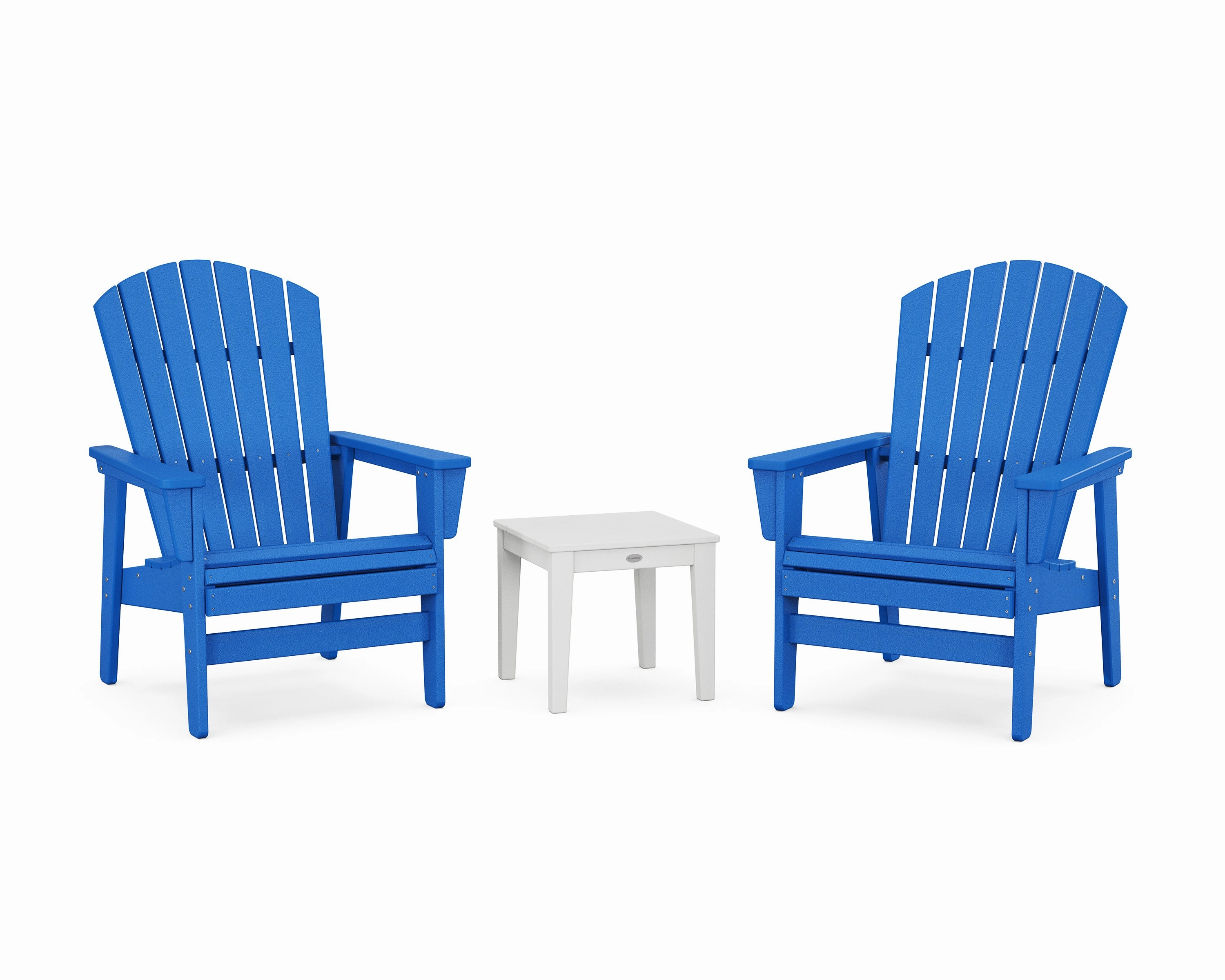 3-Piece Nautical Grand Upright Adirondack Set