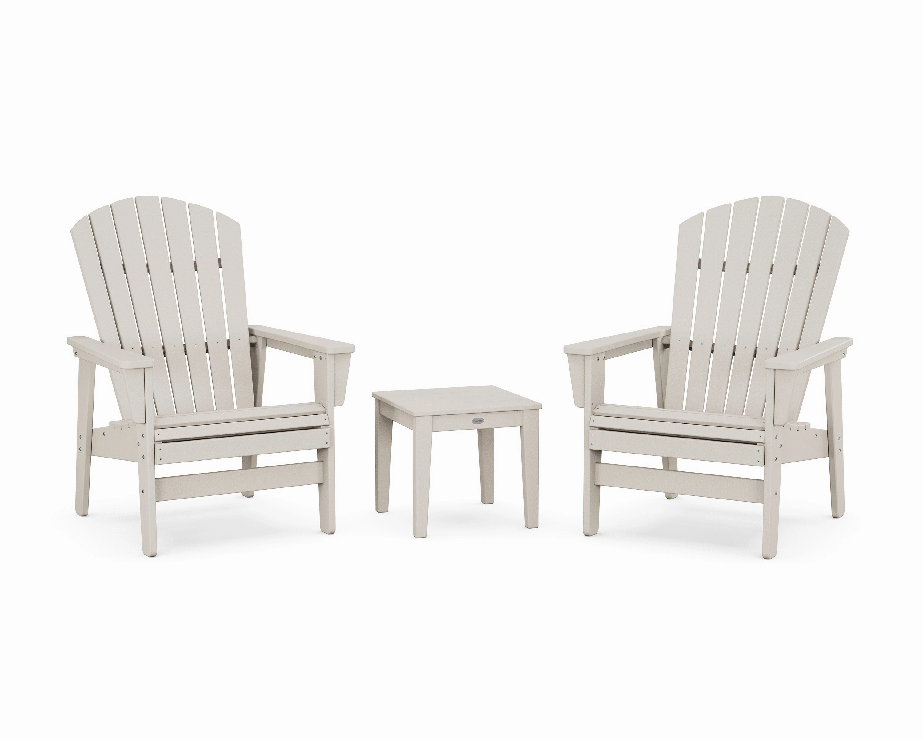3-Piece Nautical Grand Upright Adirondack Set