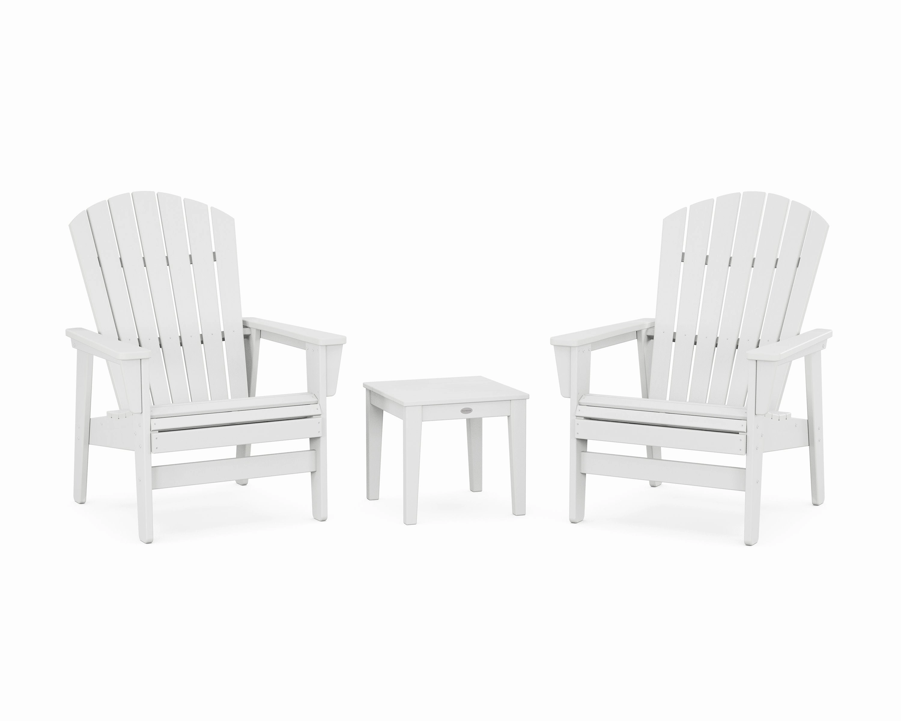 3-Piece Nautical Grand Upright Adirondack Set