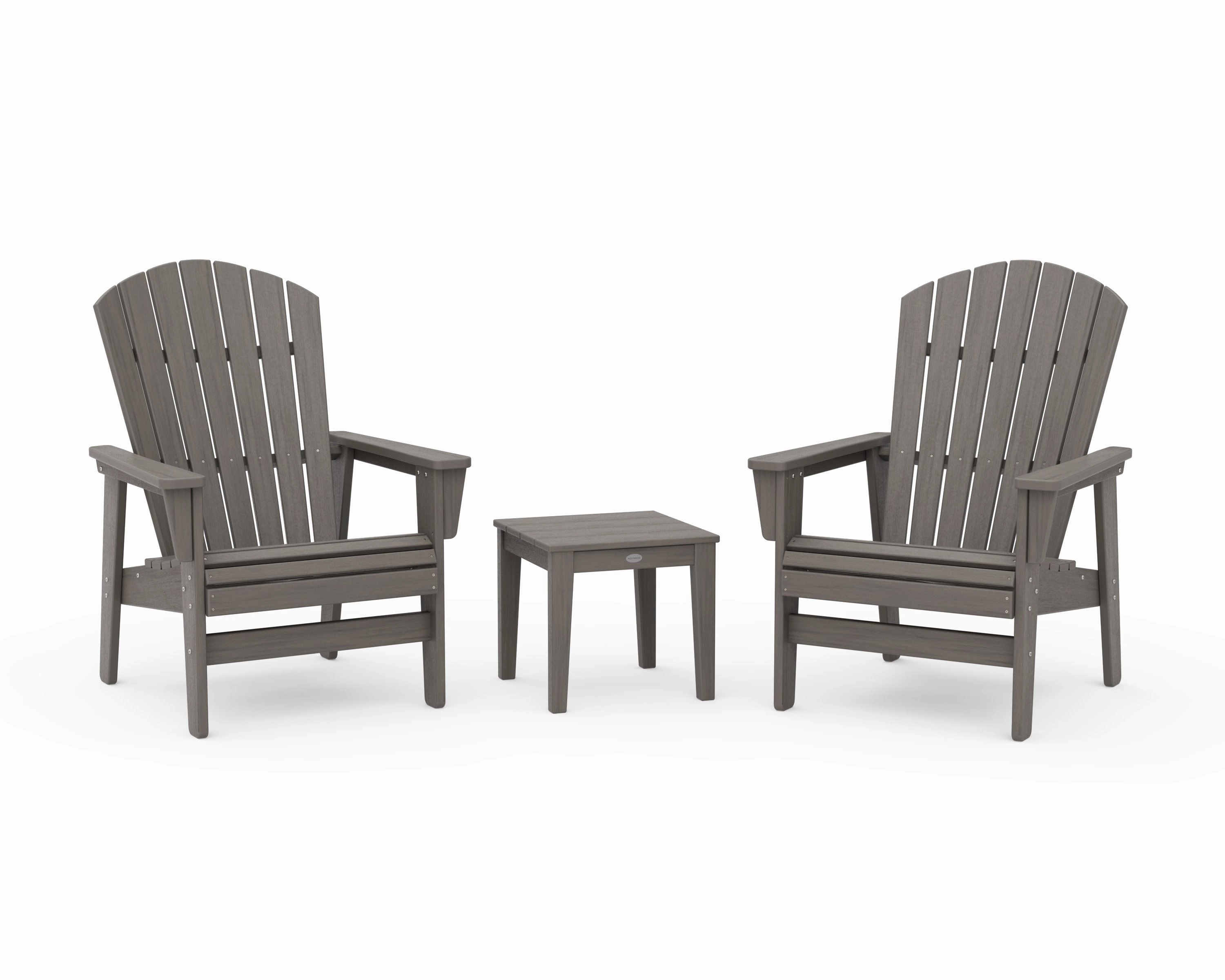 3-Piece Nautical Grand Upright Adirondack Set