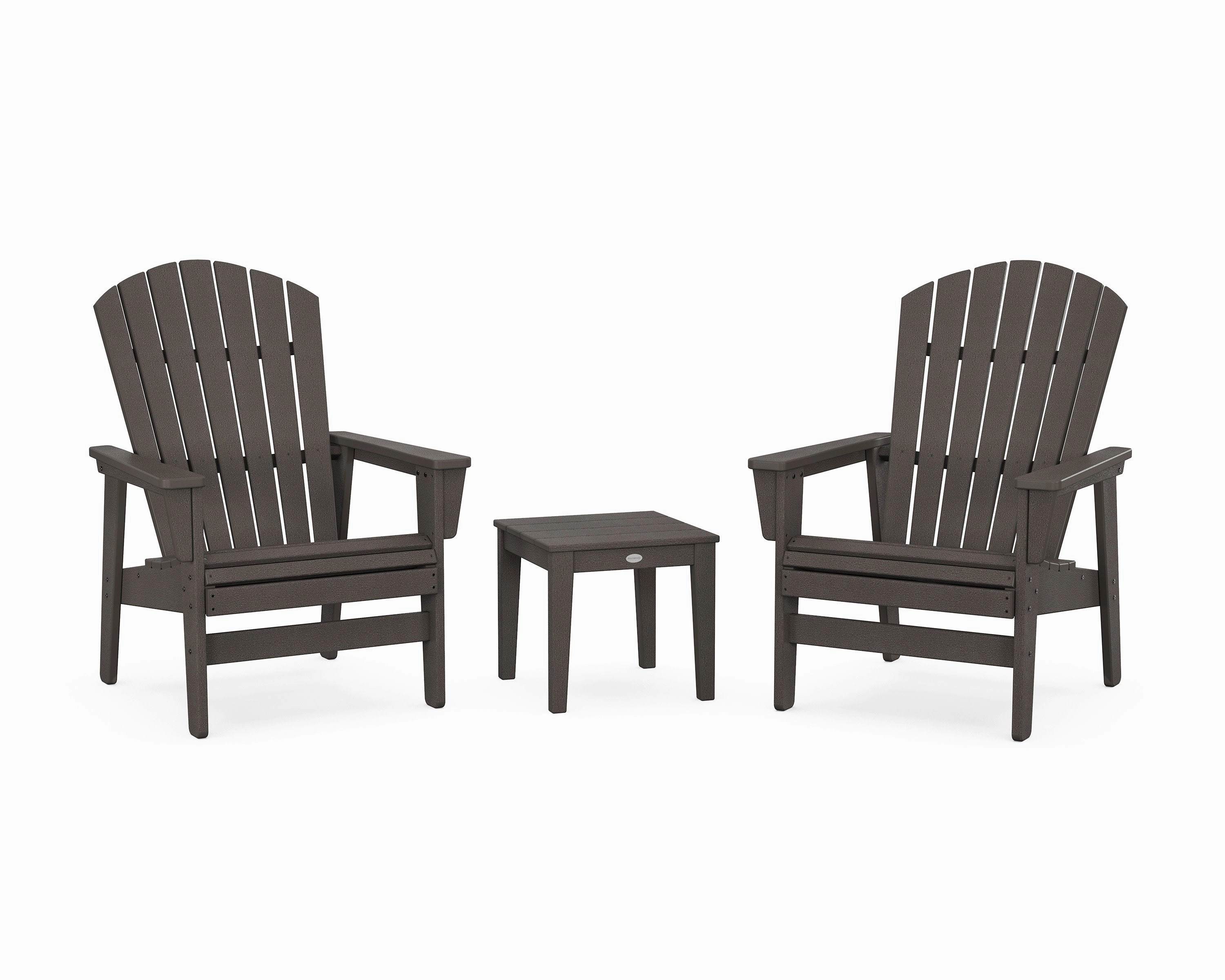3-Piece Nautical Grand Upright Adirondack Set