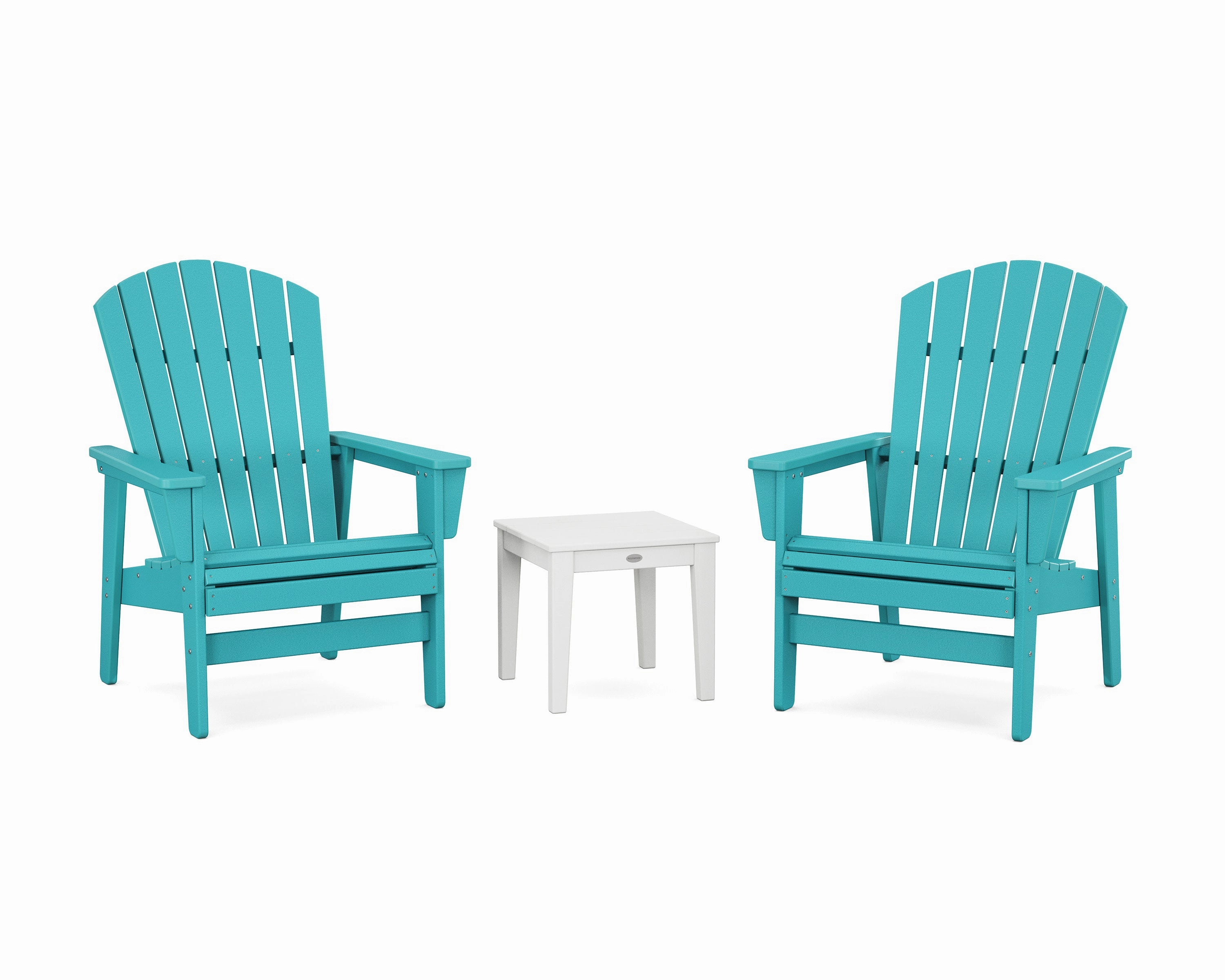 3-Piece Nautical Grand Upright Adirondack Set
