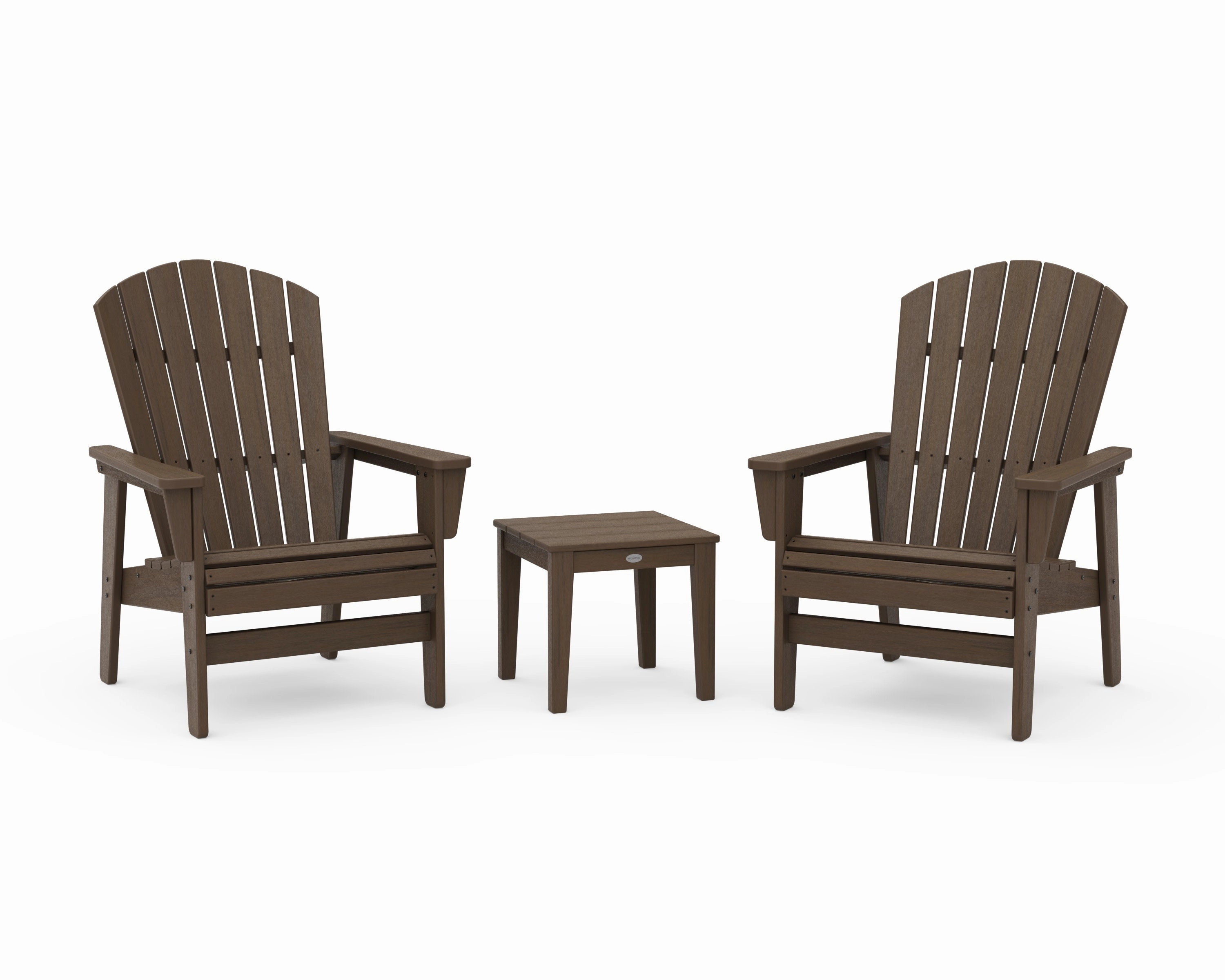 3-Piece Nautical Grand Upright Adirondack Set