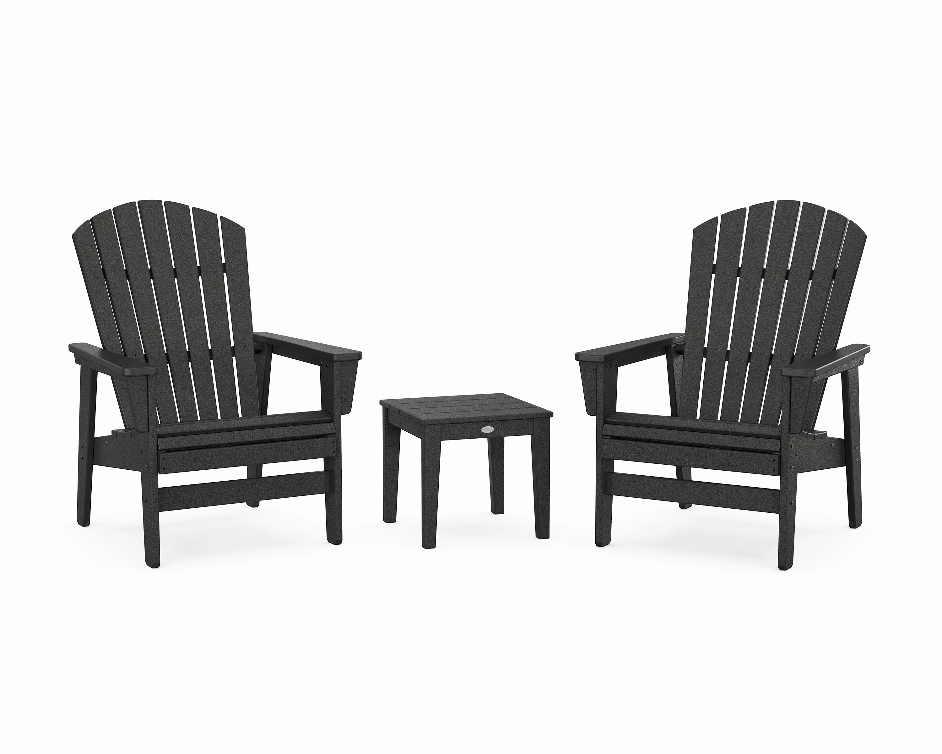 3-Piece Nautical Grand Upright Adirondack Set
