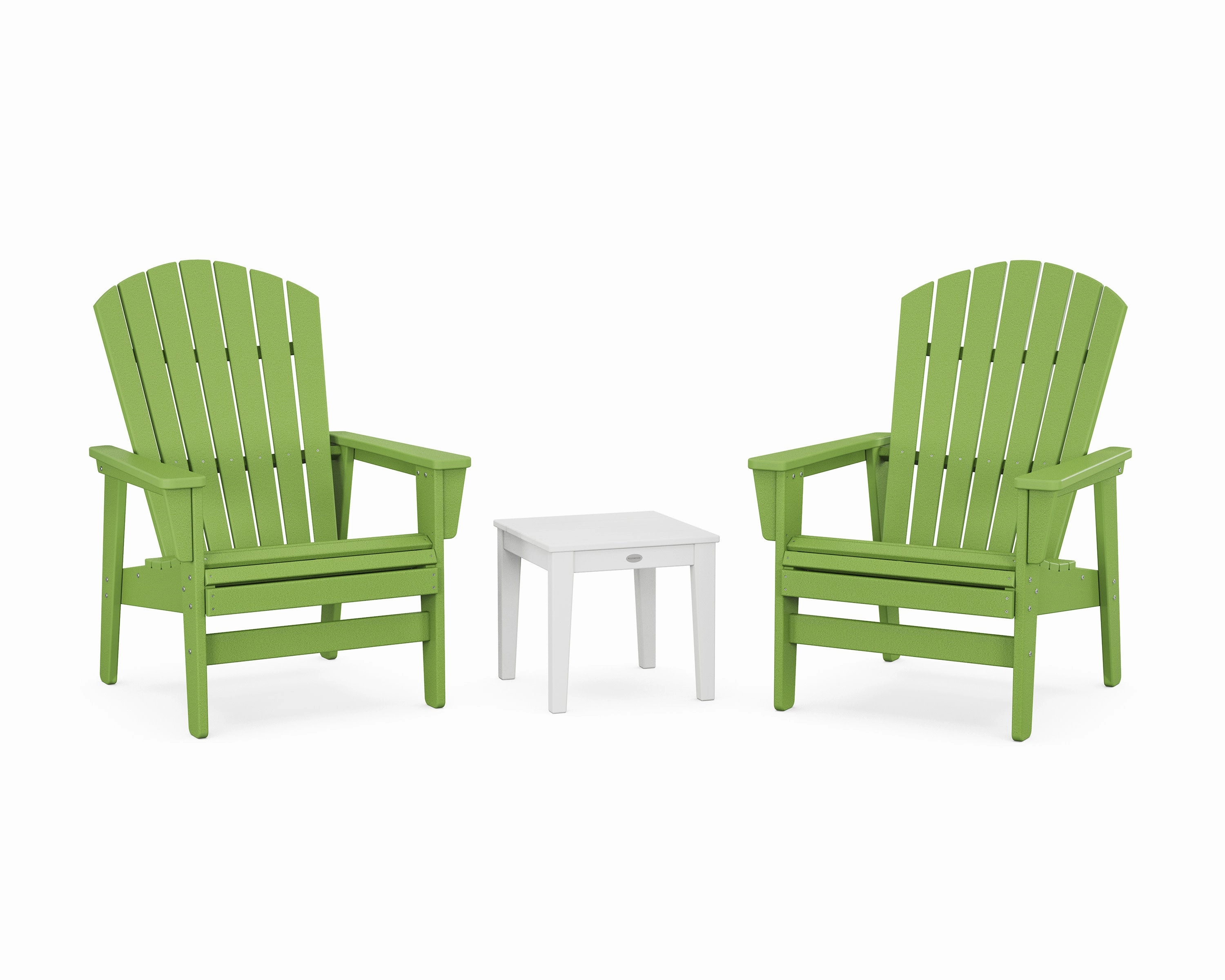 3-Piece Nautical Grand Upright Adirondack Set