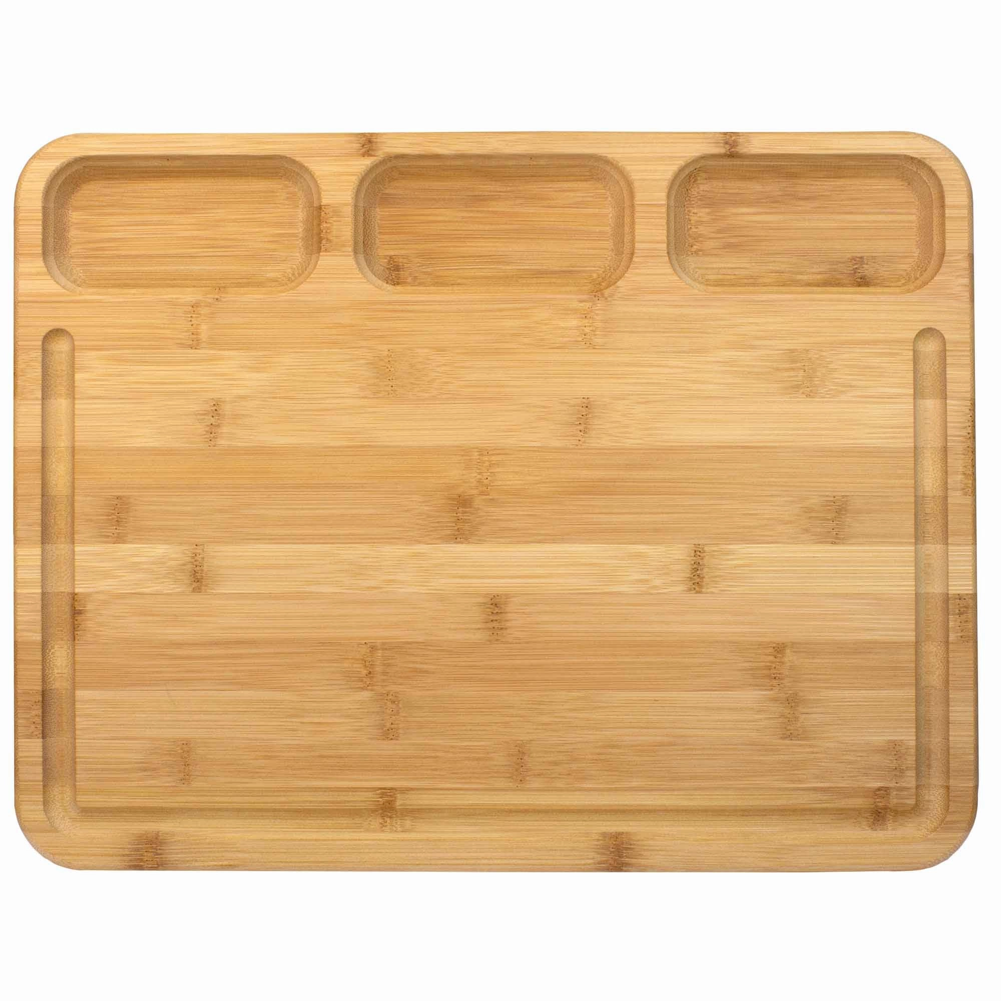 3-Well Kitchen Prep Board, 17-1/2" x 13-1/2" cutting board,chopping board,kitchen tools