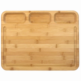 3-Well Kitchen Prep Board, 17-1/2" x 13-1/2" cutting board,chopping board,kitchen tools