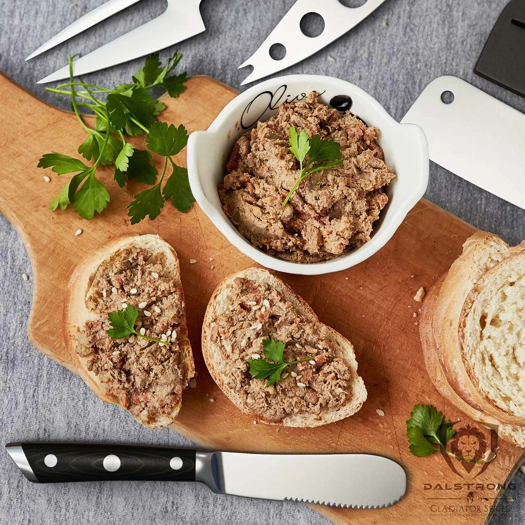 4-Piece Charcuterie & Cheese Knife Set | Gladiator Series | NSF Certified | Dalstrong 
